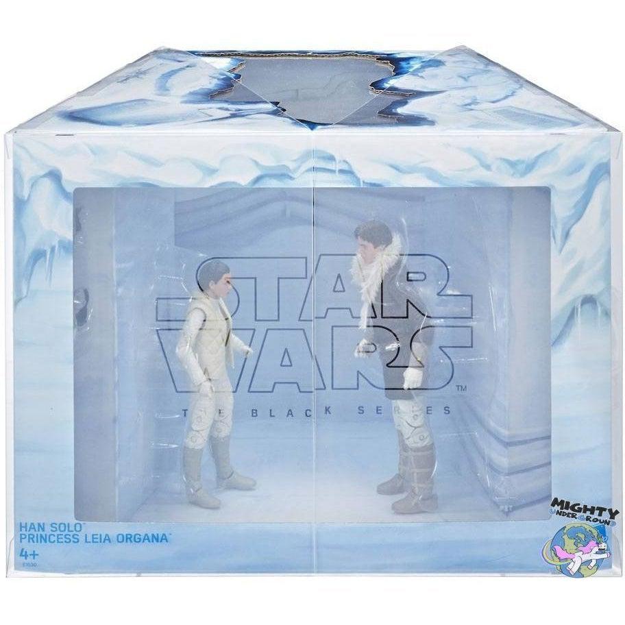 Star Wars Black Series: Leia & Han (Hoth) Convention Exclusive-Actionfiguren-Hasbro-mighty-underground