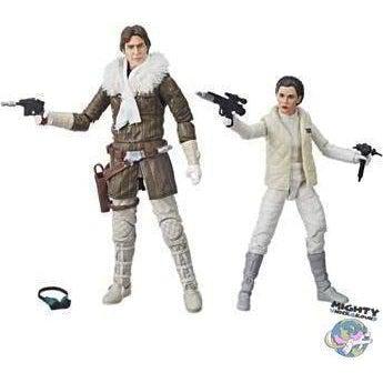 Star Wars Black Series: Leia & Han (Hoth) Convention Exclusive-Actionfiguren-Hasbro-mighty-underground