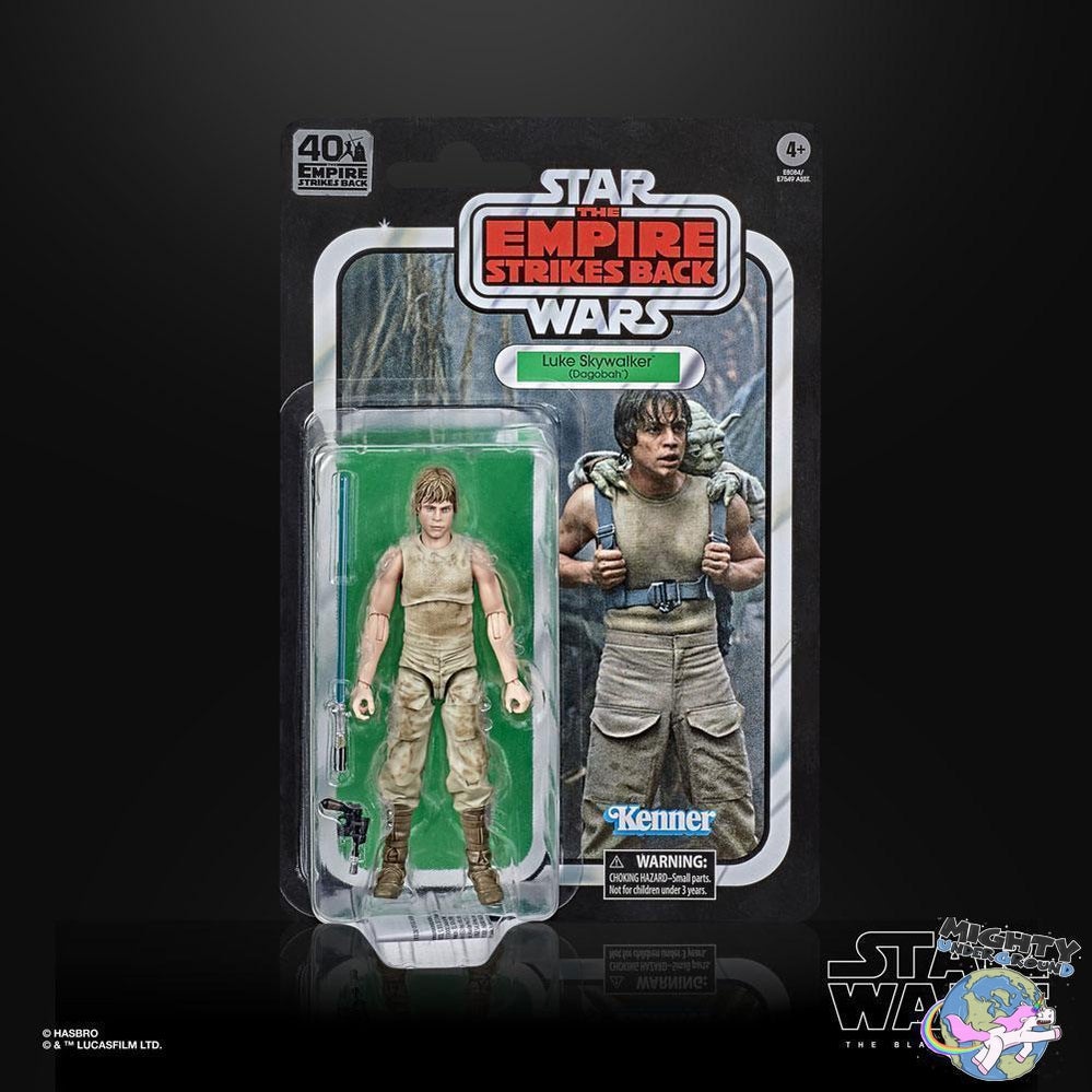 Star Wars Black Series: Luke Skywalker (Dagobah - Episode V - 40th Anniversary 2020 Wave 3)-Actionfiguren-Hasbro-mighty-underground