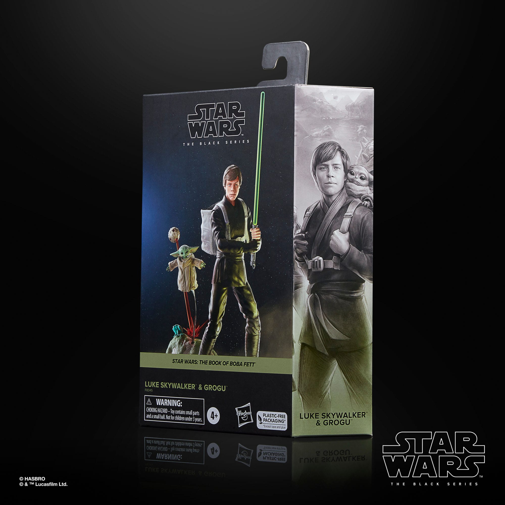 Star Wars Black Series: Luke Skywalker & Grogu (The Book of Boba Fett)-Actionfiguren-Hasbro-Mighty Underground