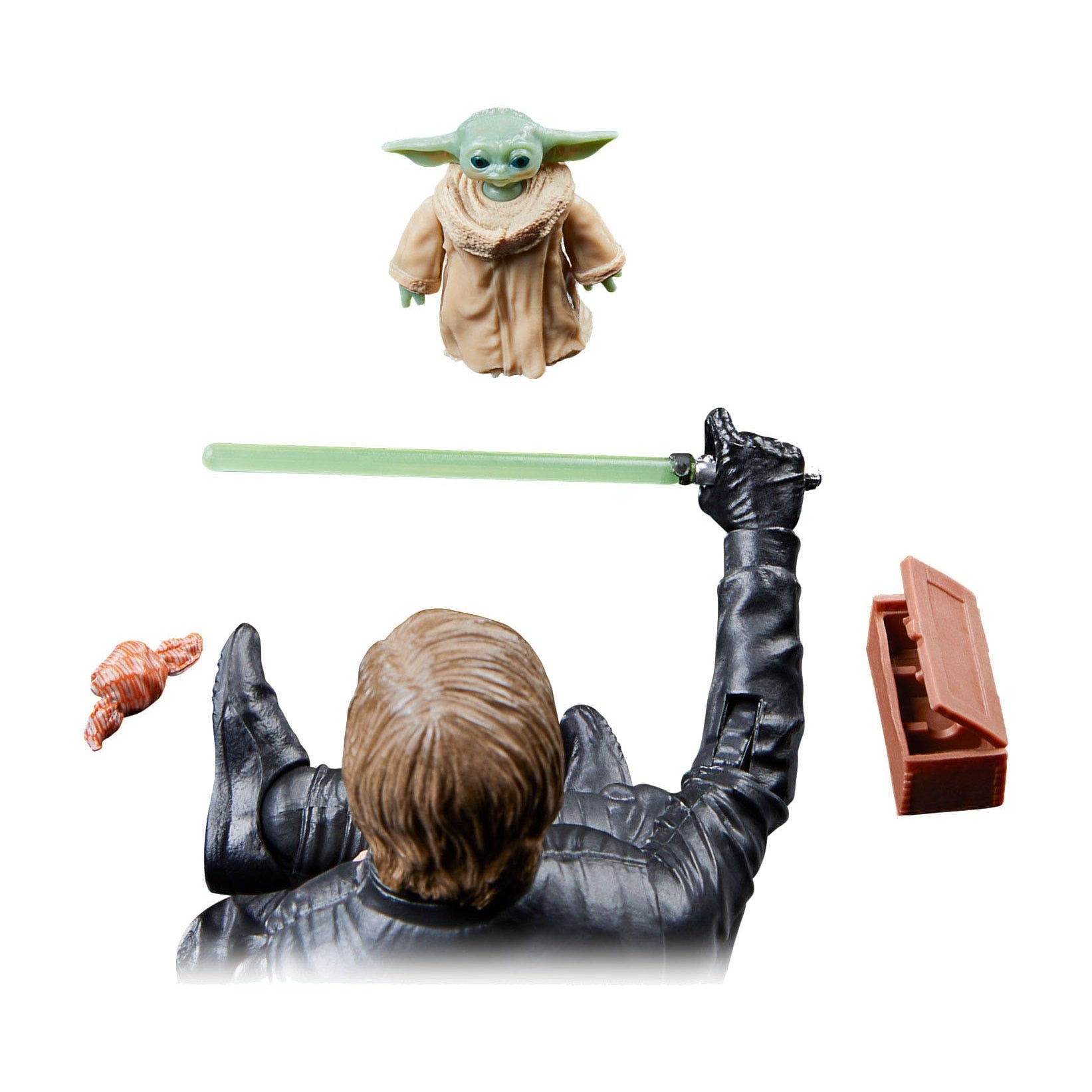 Star Wars Black Series: Luke Skywalker & Grogu (The Book of Boba Fett)-Actionfiguren-Hasbro-Mighty Underground