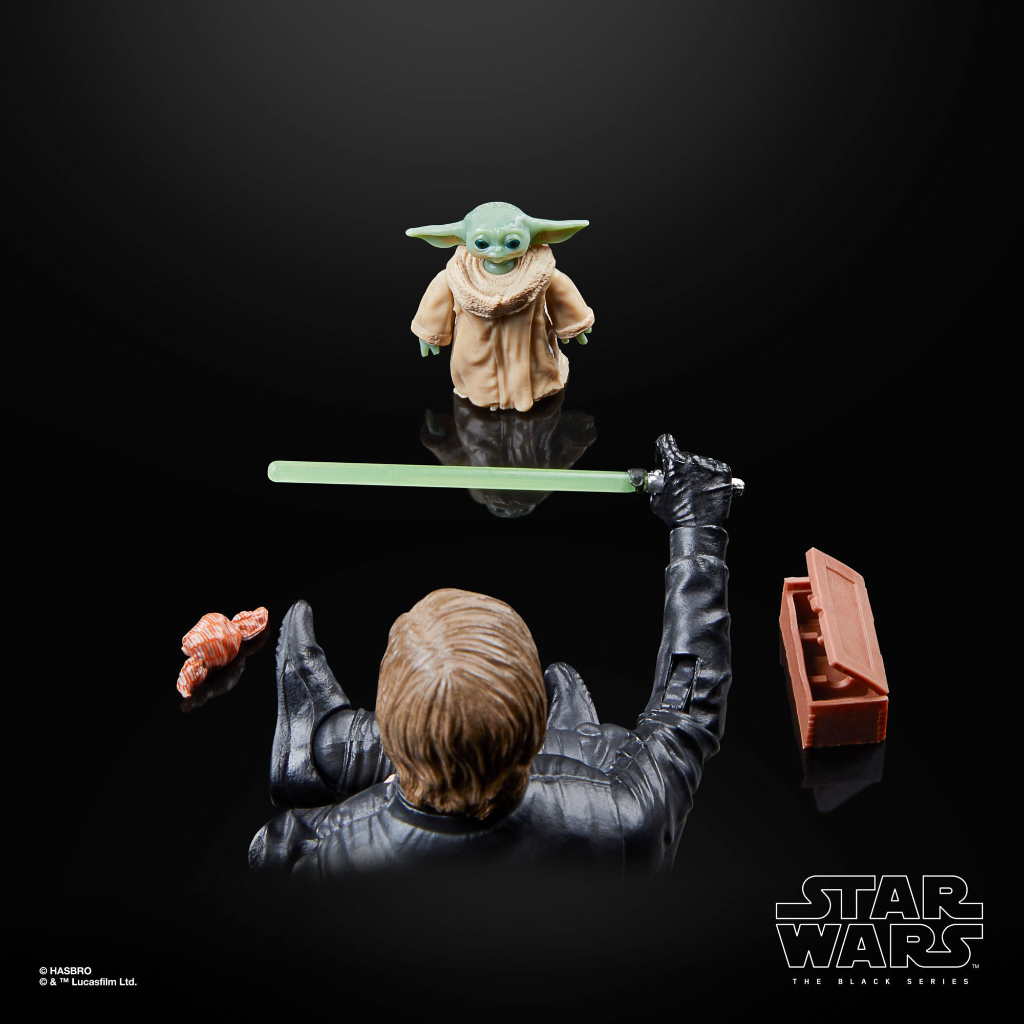 Star Wars Black Series: Luke Skywalker & Grogu (The Book of Boba Fett)-Actionfiguren-Hasbro-Mighty Underground