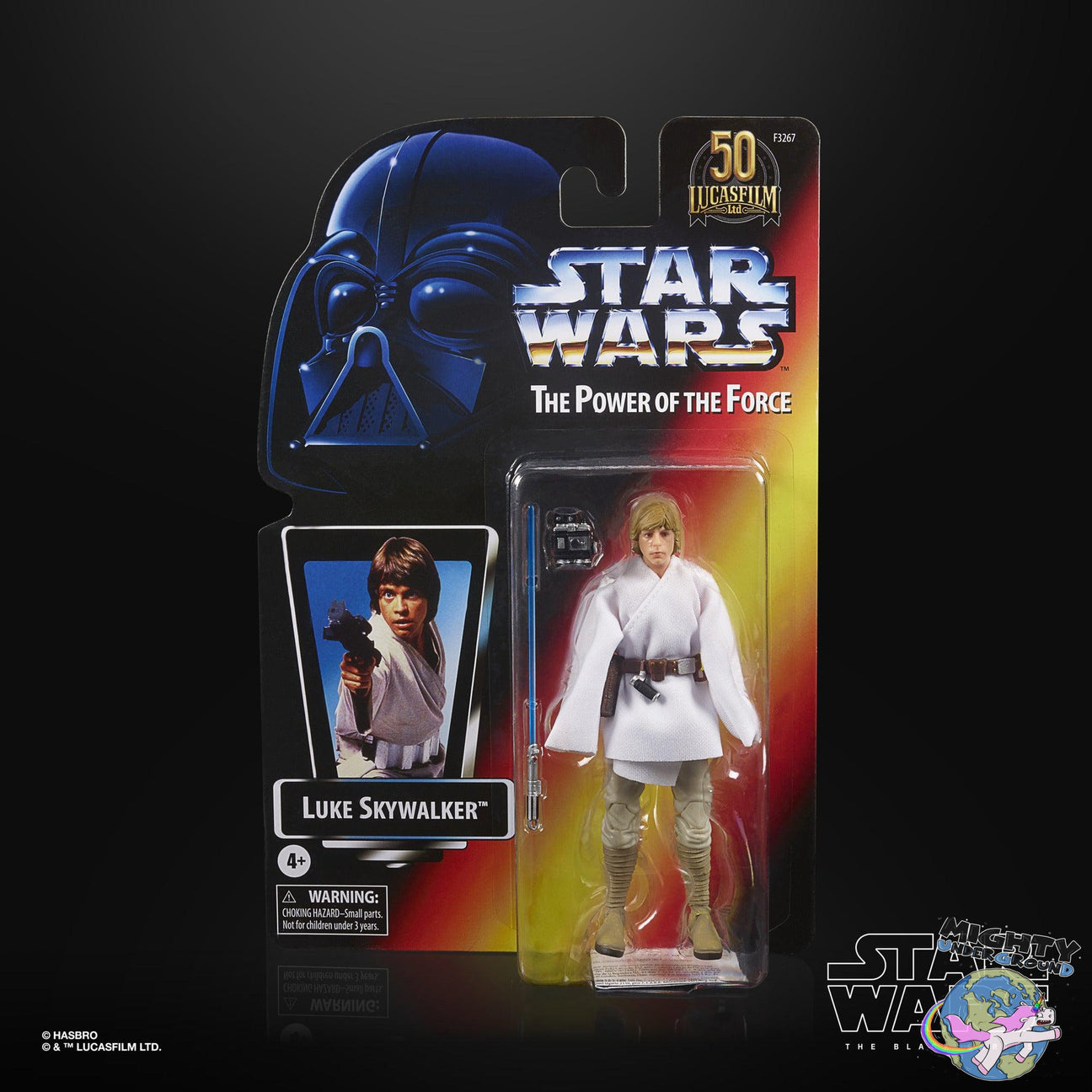 Star Wars Black Series: Luke Skywalker (Power of the Force exclusive)-Actionfiguren-Hasbro-Mighty Underground