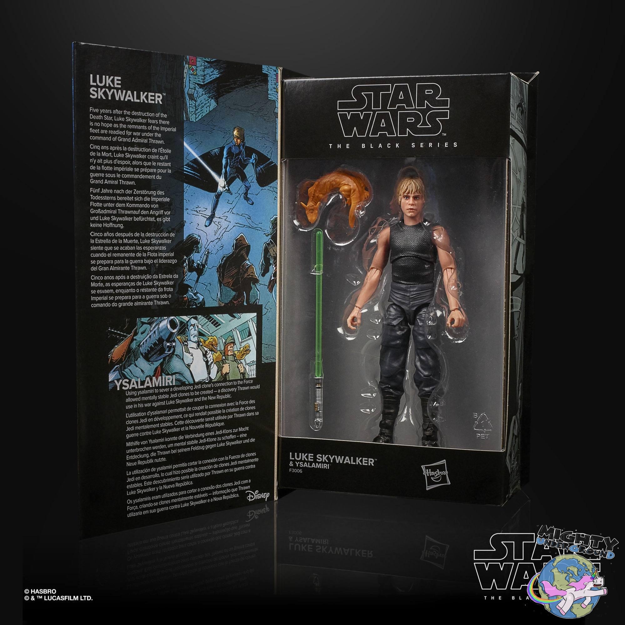 Star Wars Black Series: Luke Skywalker & Ysalamiri (Heir to the Empire, 50th Anniv.) VORBESTELLUNG!-Actionfiguren-Hasbro-Mighty Underground