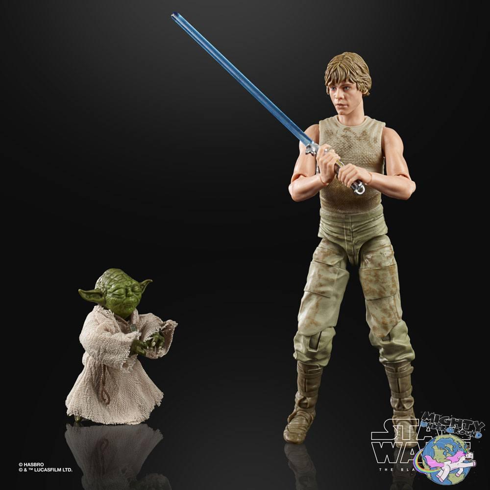 Star Wars Black Series: Luke Skywalker and Yoda (Episode V Jedi Training)-Actionfiguren-Hasbro-Mighty Underground