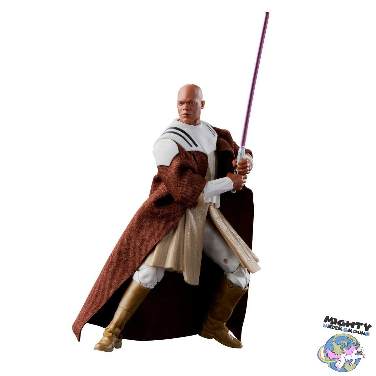 Star Wars Black Series: Mace Windu (The Clone Wars)-Actionfiguren-Hasbro-Mighty Underground