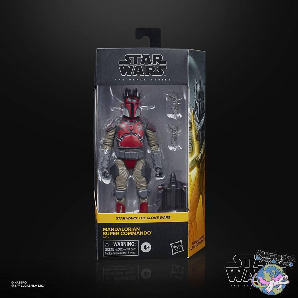 Star Wars Black Series: Mandalorian Super Commando (Clone Wars) VORBESTELLUNG!-Actionfiguren-Hasbro-mighty-underground