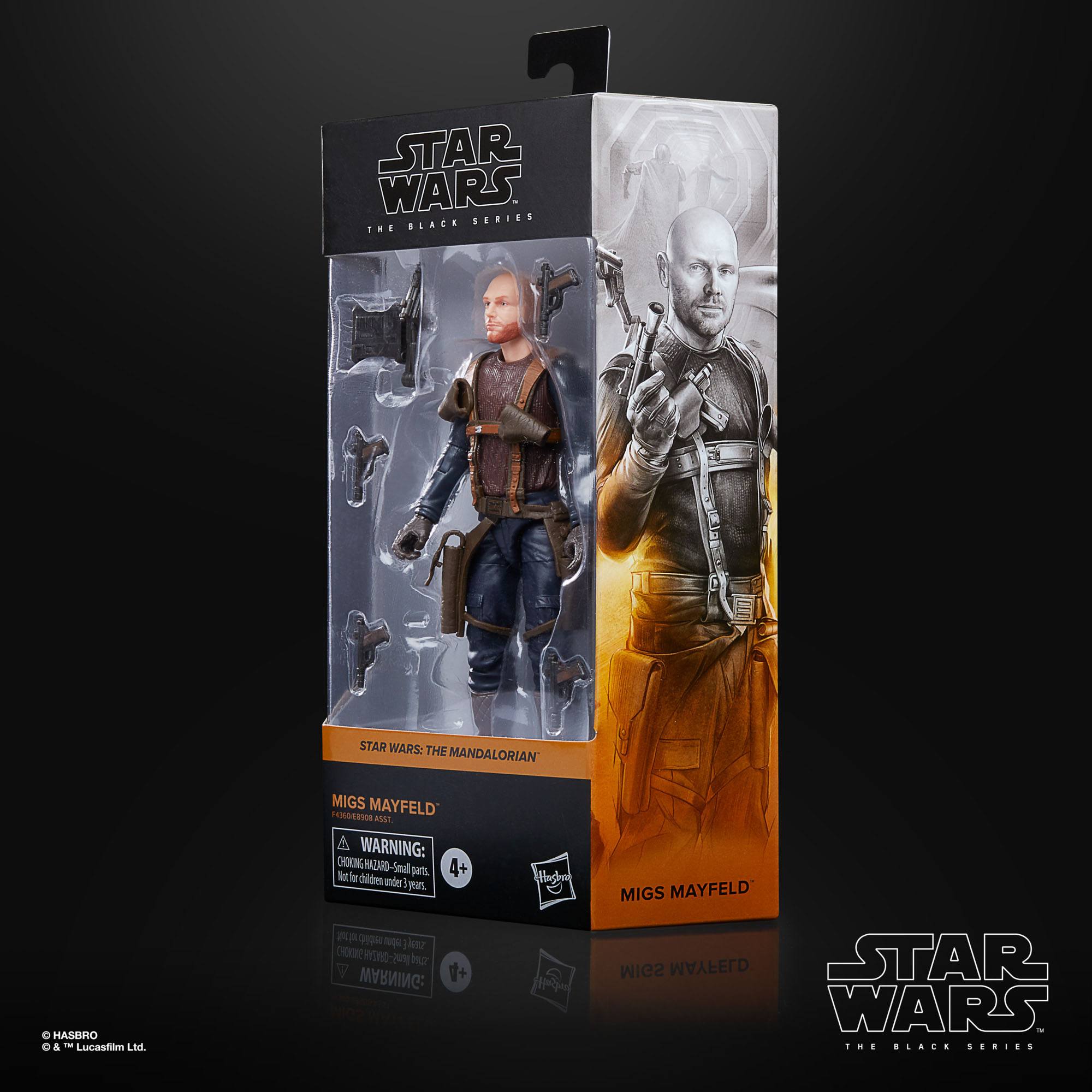 Star Wars Black Series: Migs Mayfeld (The Mandalorian)-Actionfiguren-Hasbro-Mighty Underground