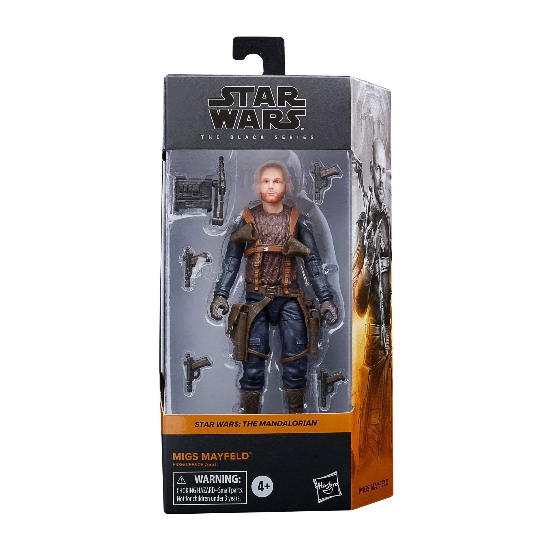 Star Wars Black Series: Migs Mayfeld (The Mandalorian)-Actionfiguren-Hasbro-Mighty Underground