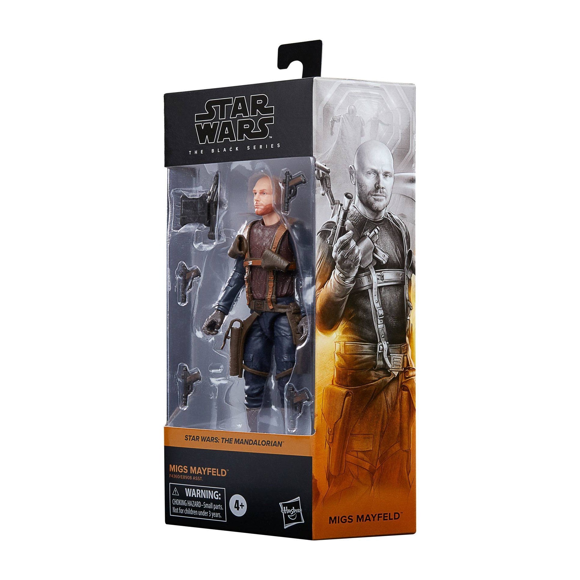 Star Wars Black Series: Migs Mayfeld (The Mandalorian)-Actionfiguren-Hasbro-Mighty Underground