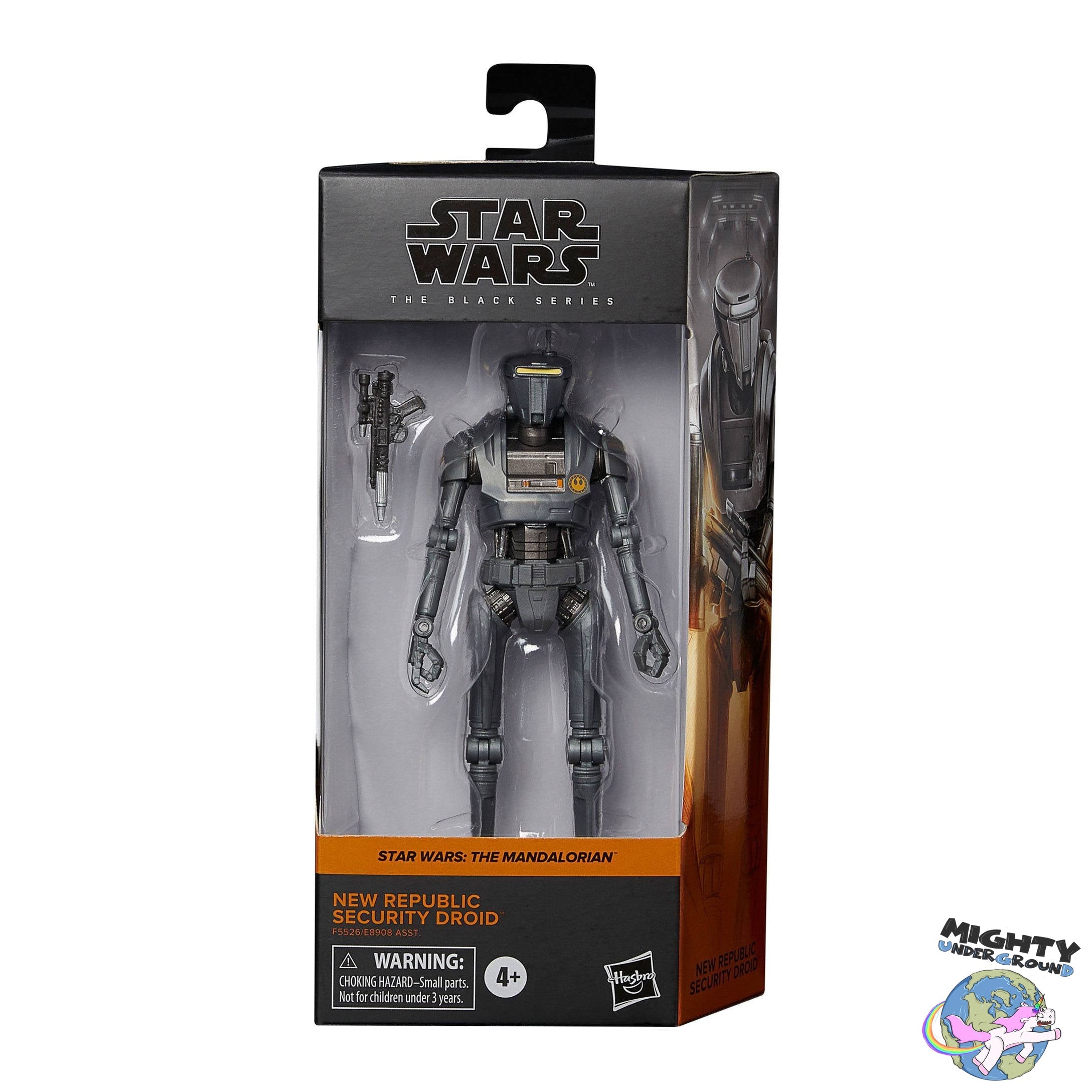 Star Wars Black Series: New Republic Security Droid (The Mandalorian)-Actionfiguren-Hasbro-Mighty Underground