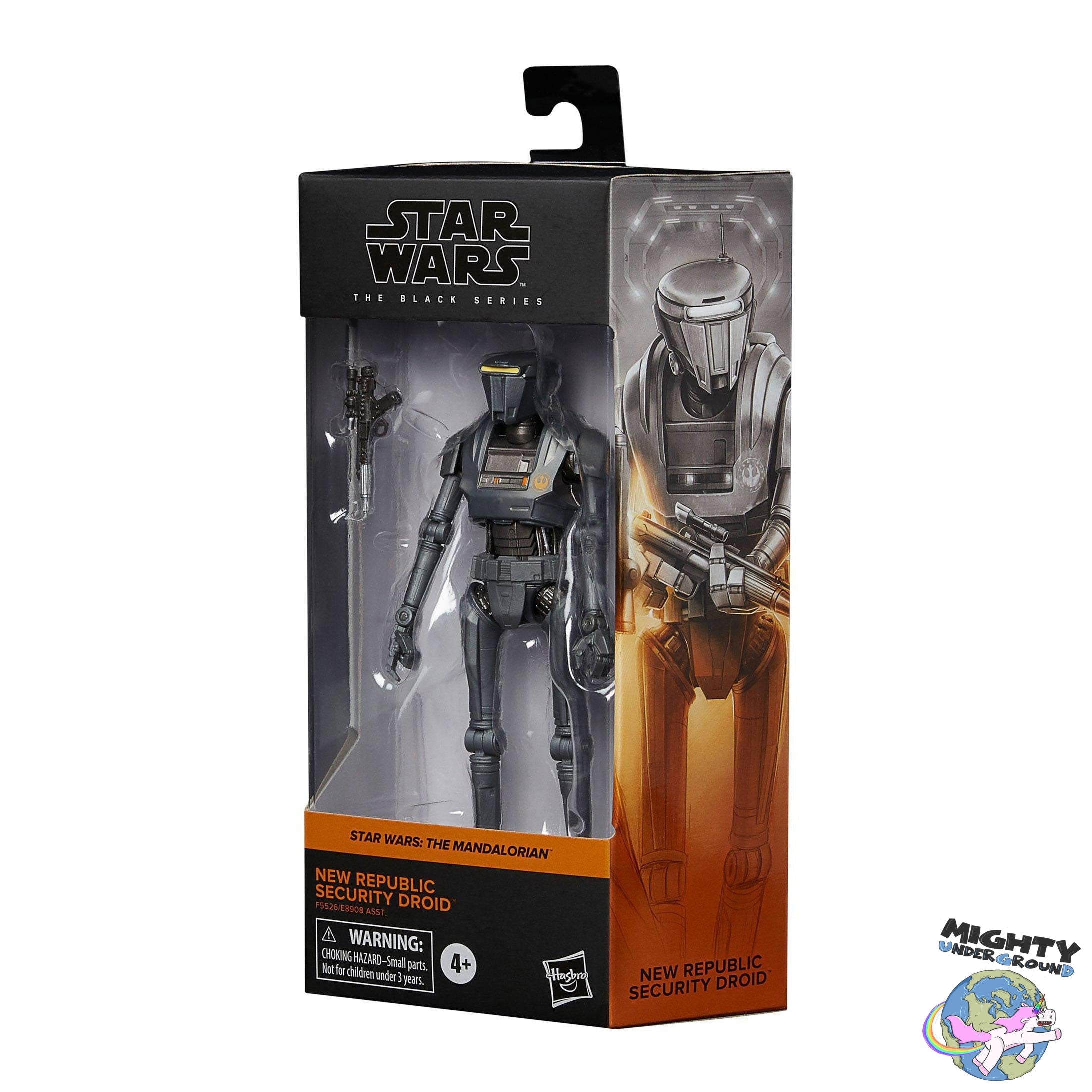 Star Wars Black Series: New Republic Security Droid (The Mandalorian)-Actionfiguren-Hasbro-Mighty Underground