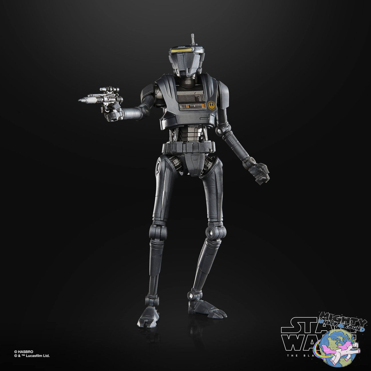 Star Wars Black Series: New Republic Security Droid (The Mandalorian)-Actionfiguren-Hasbro-Mighty Underground