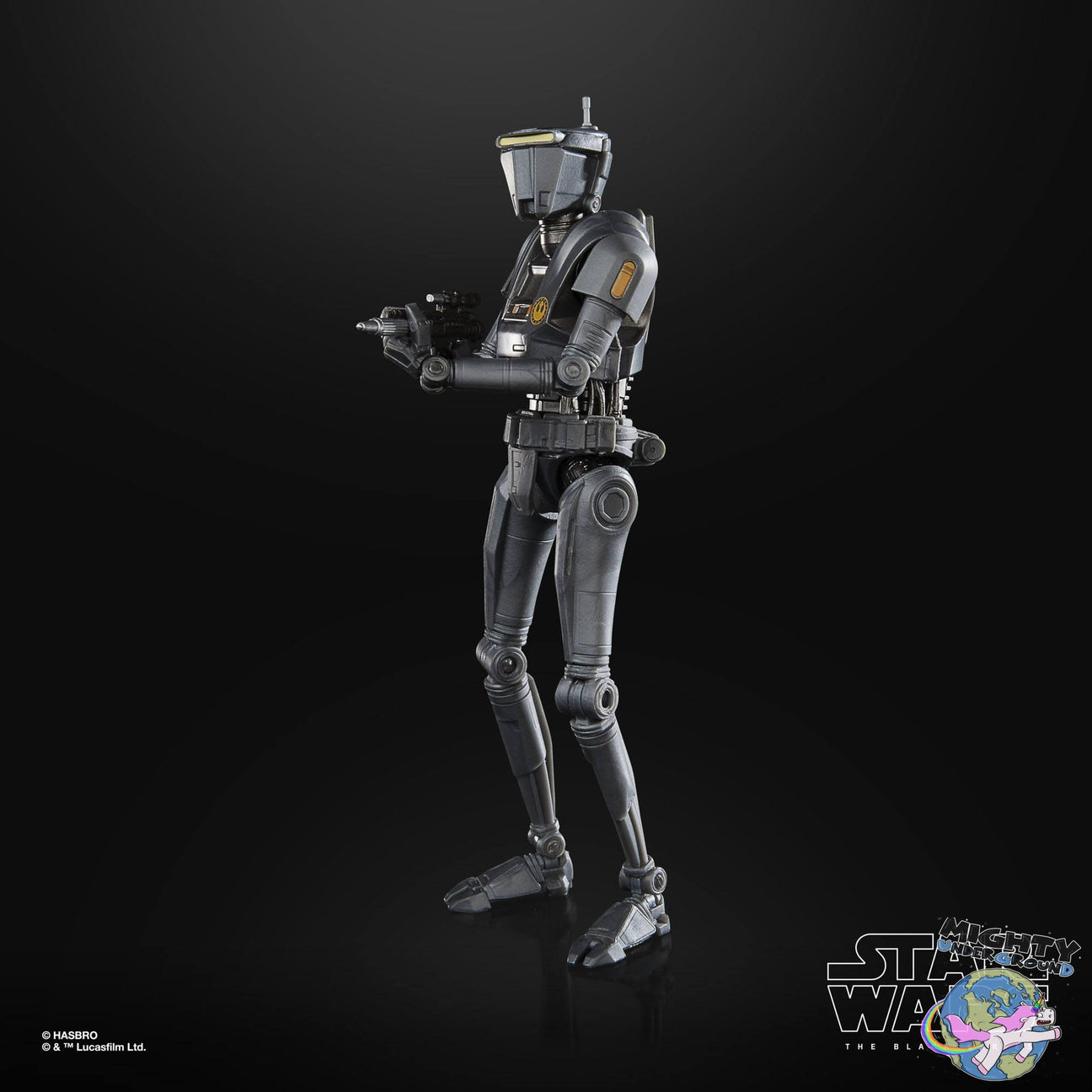Star Wars Black Series: New Republic Security Droid (The Mandalorian)-Actionfiguren-Hasbro-Mighty Underground