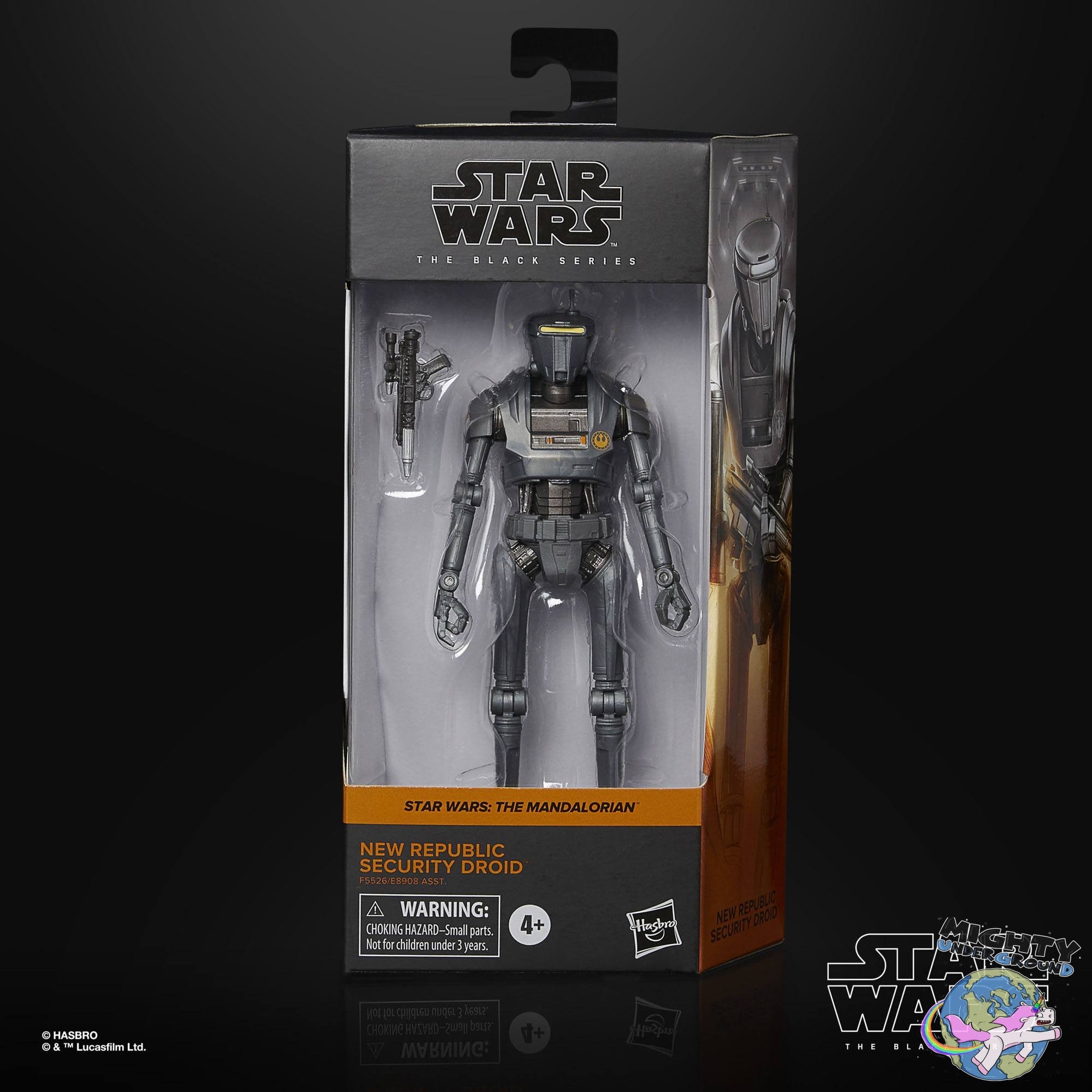 Star Wars Black Series: New Republic Security Droid (The Mandalorian)-Actionfiguren-Hasbro-Mighty Underground