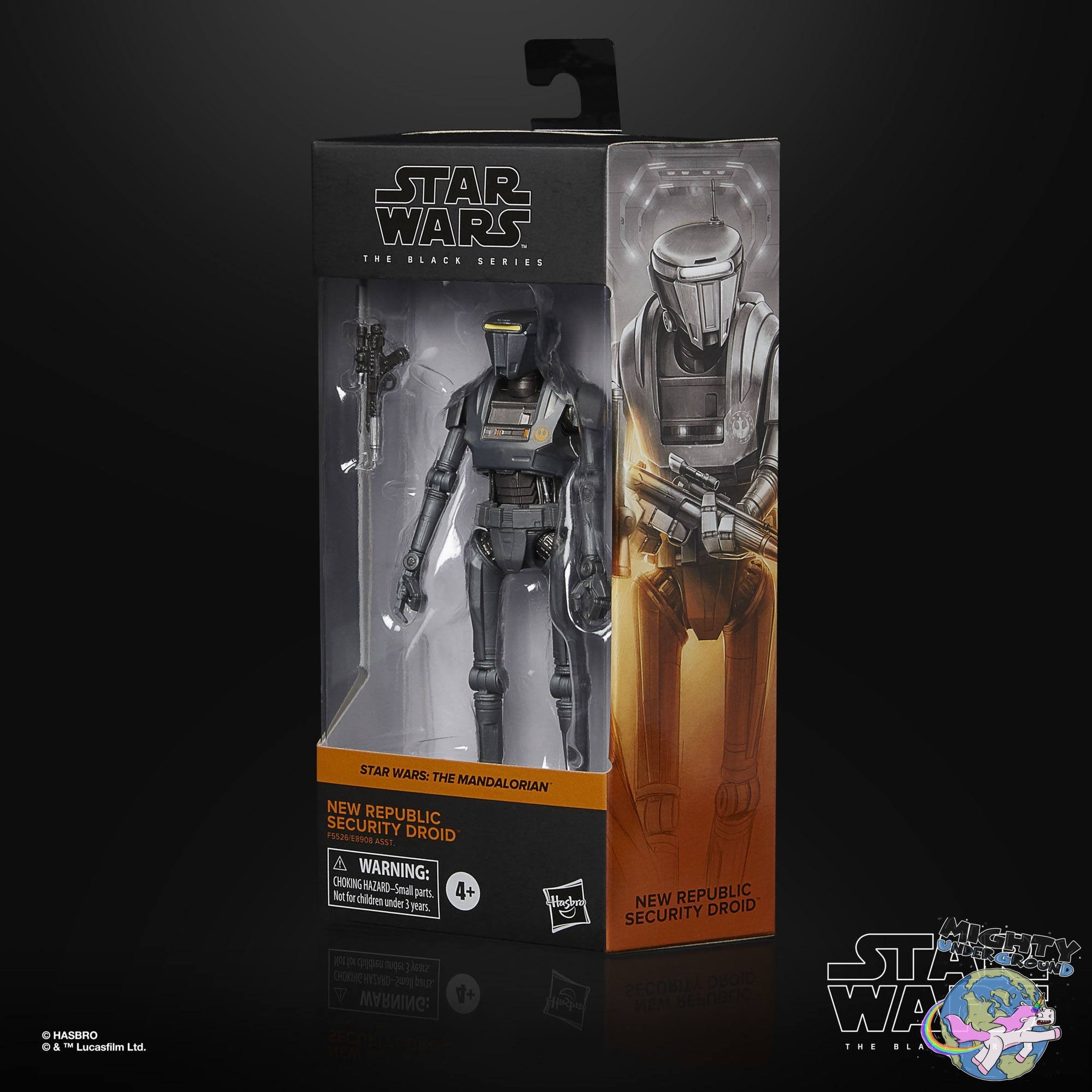 Star Wars Black Series: New Republic Security Droid (The Mandalorian)-Actionfiguren-Hasbro-Mighty Underground