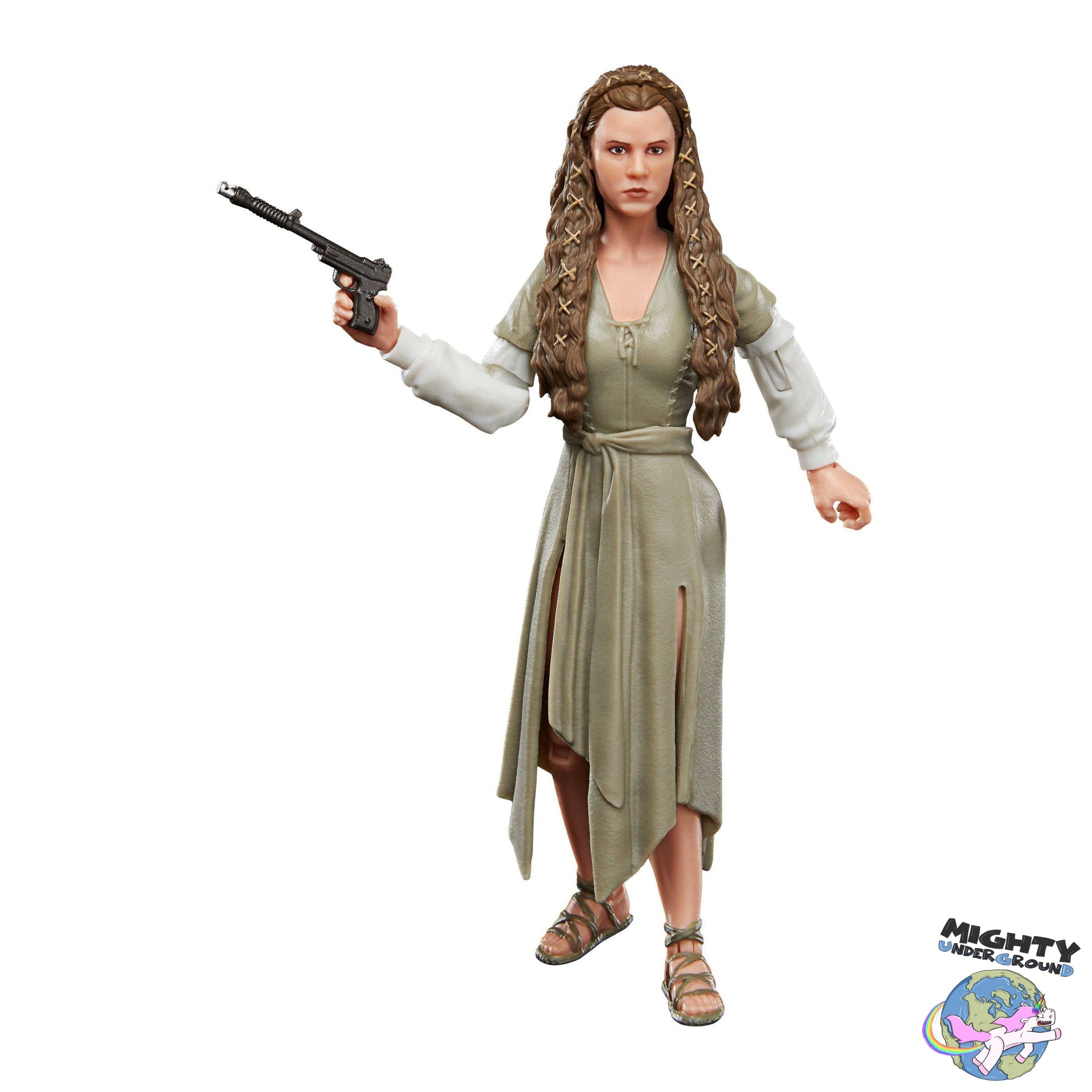 Star Wars Black Series: Princess Leia (Ewok Village, EP VI)-Actionfiguren-Hasbro-Mighty Underground