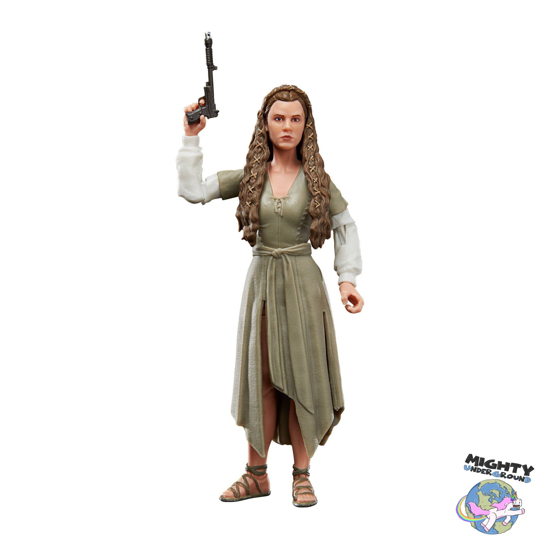 Star Wars Black Series: Princess Leia (Ewok Village, EP VI)-Actionfiguren-Hasbro-Mighty Underground