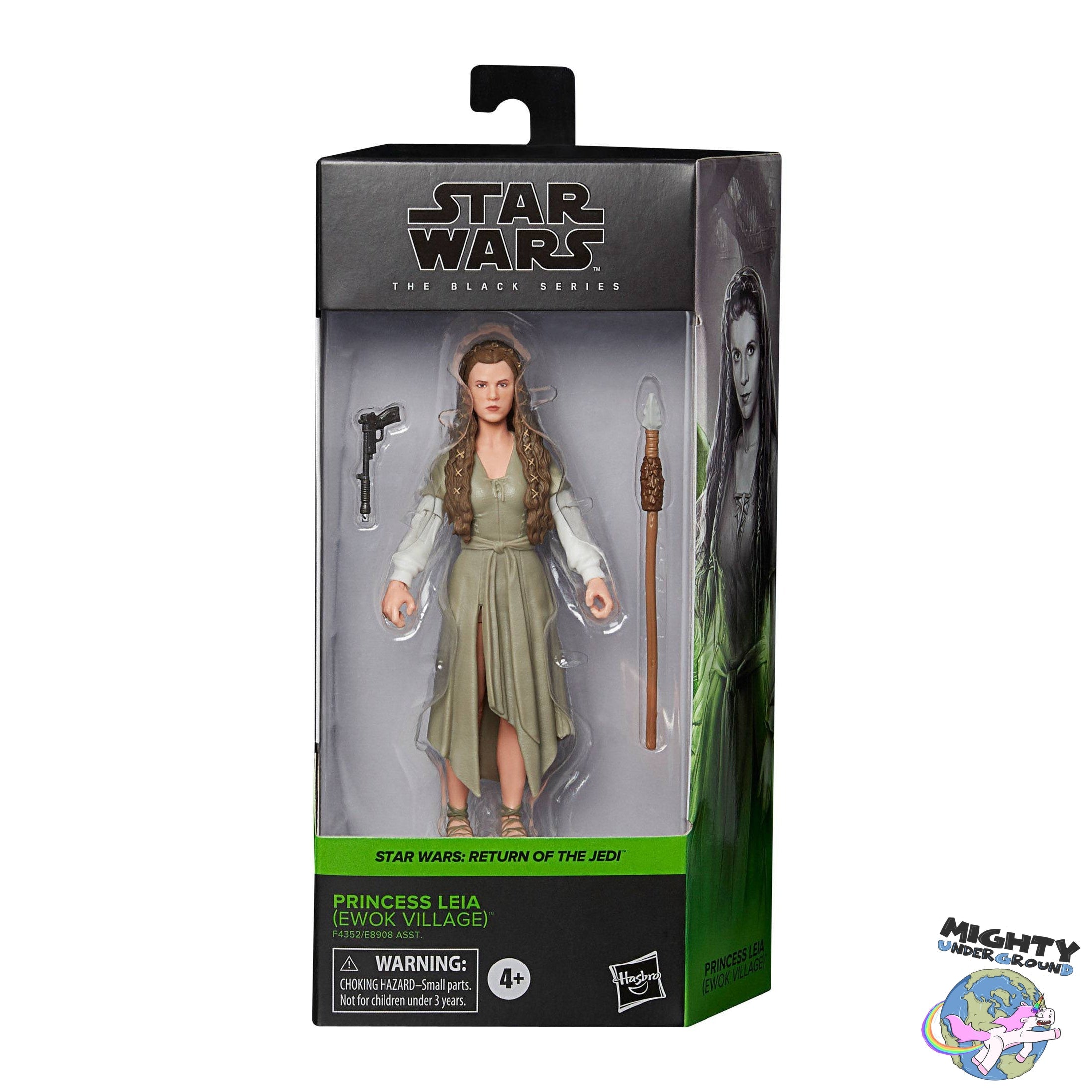 Star Wars Black Series: Princess Leia (Ewok Village, EP VI)-Actionfiguren-Hasbro-Mighty Underground