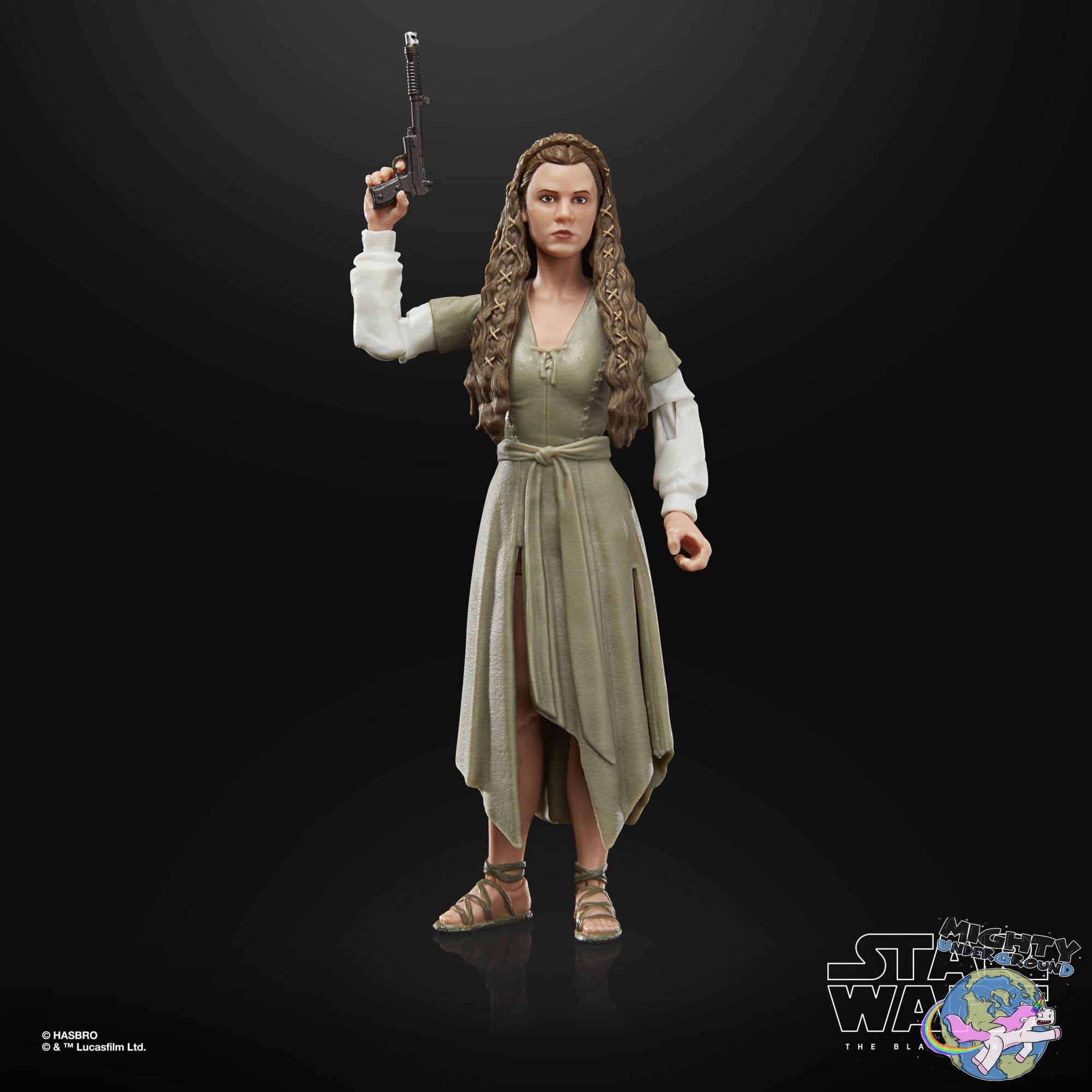 Star Wars Black Series: Princess Leia (Ewok Village, EP VI)-Actionfiguren-Hasbro-Mighty Underground