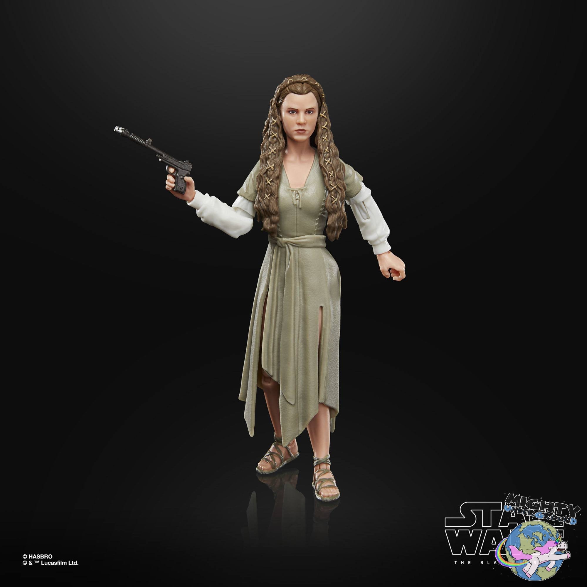 Star Wars Black Series: Princess Leia (Ewok Village, EP VI)-Actionfiguren-Hasbro-Mighty Underground