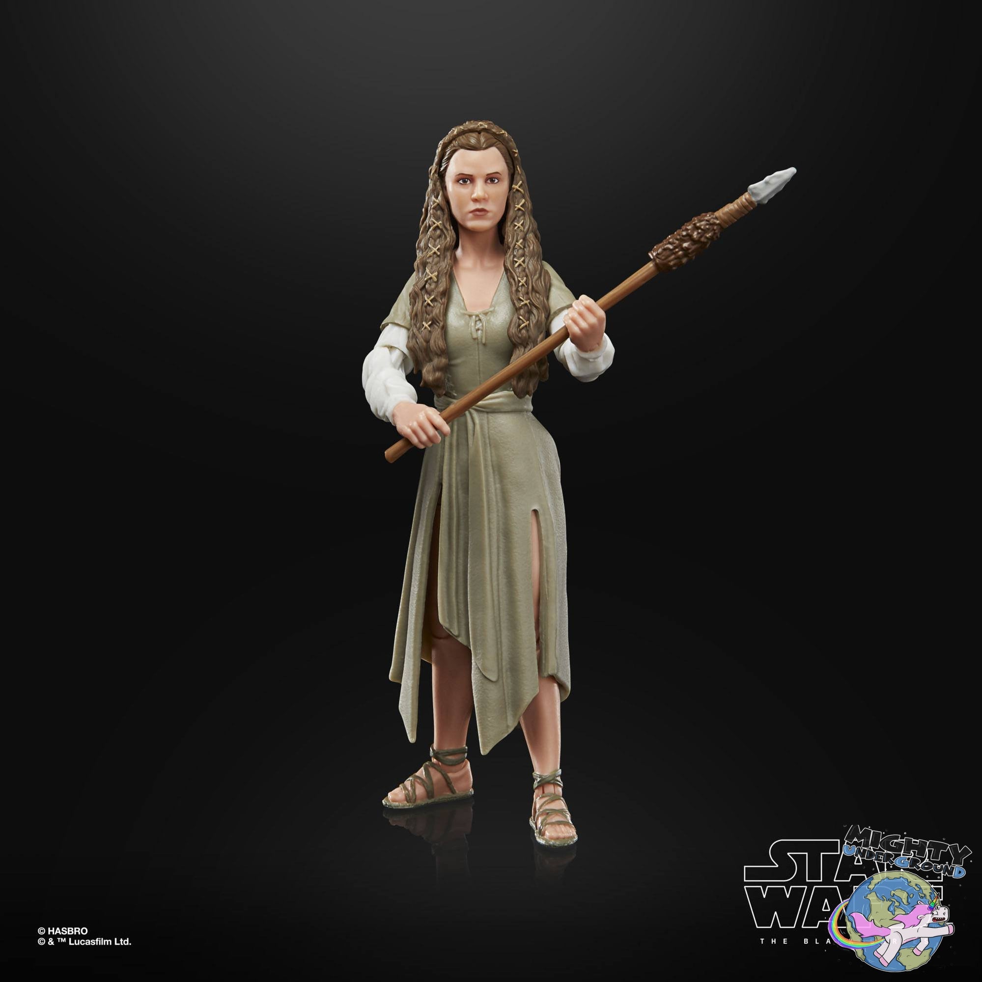 Star Wars Black Series: Princess Leia (Ewok Village, EP VI)-Actionfiguren-Hasbro-Mighty Underground