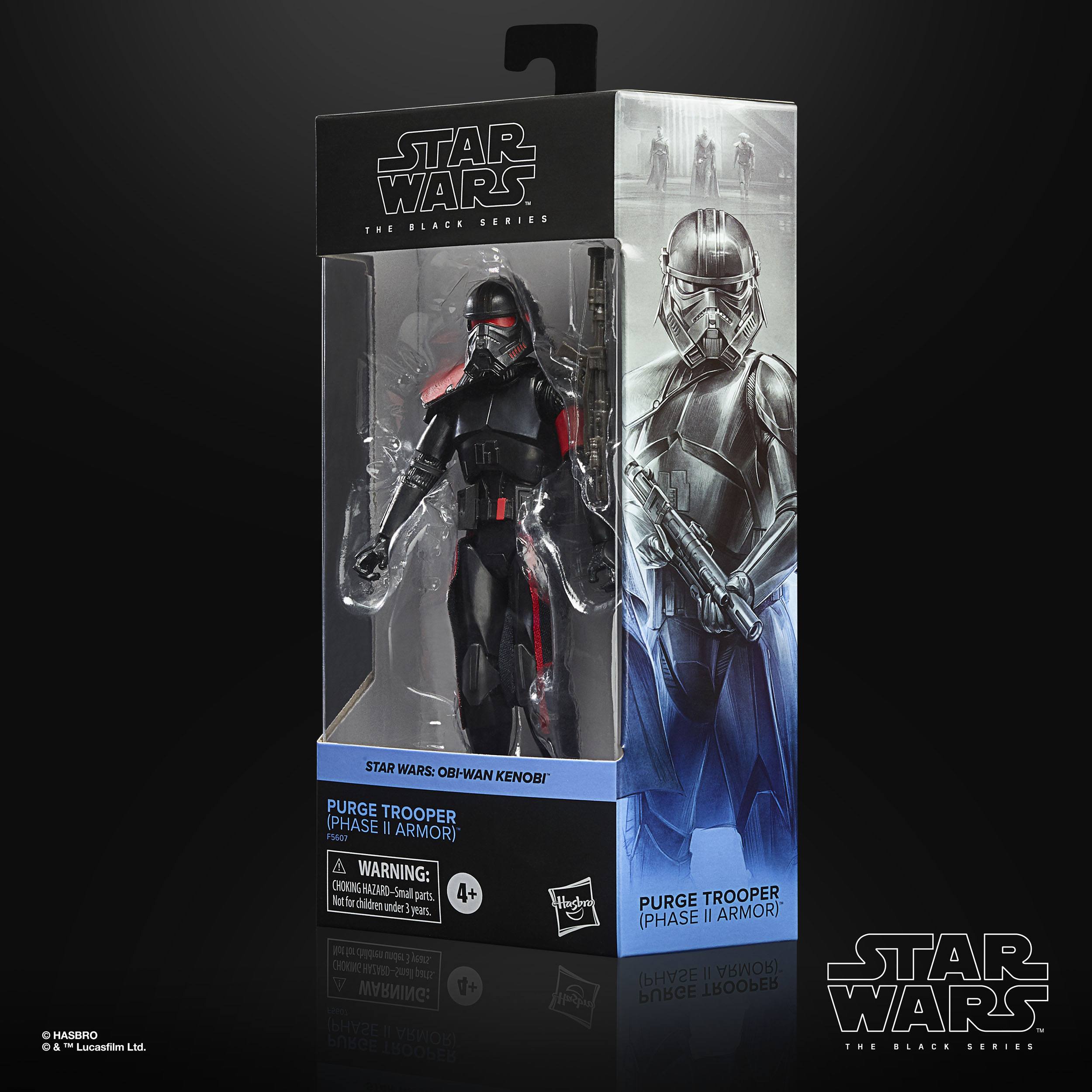 Star Wars Black Series: Purge Trooper (Phase II Armor, Obi-Wan Kenobi)-Actionfiguren-Hasbro-Mighty Underground