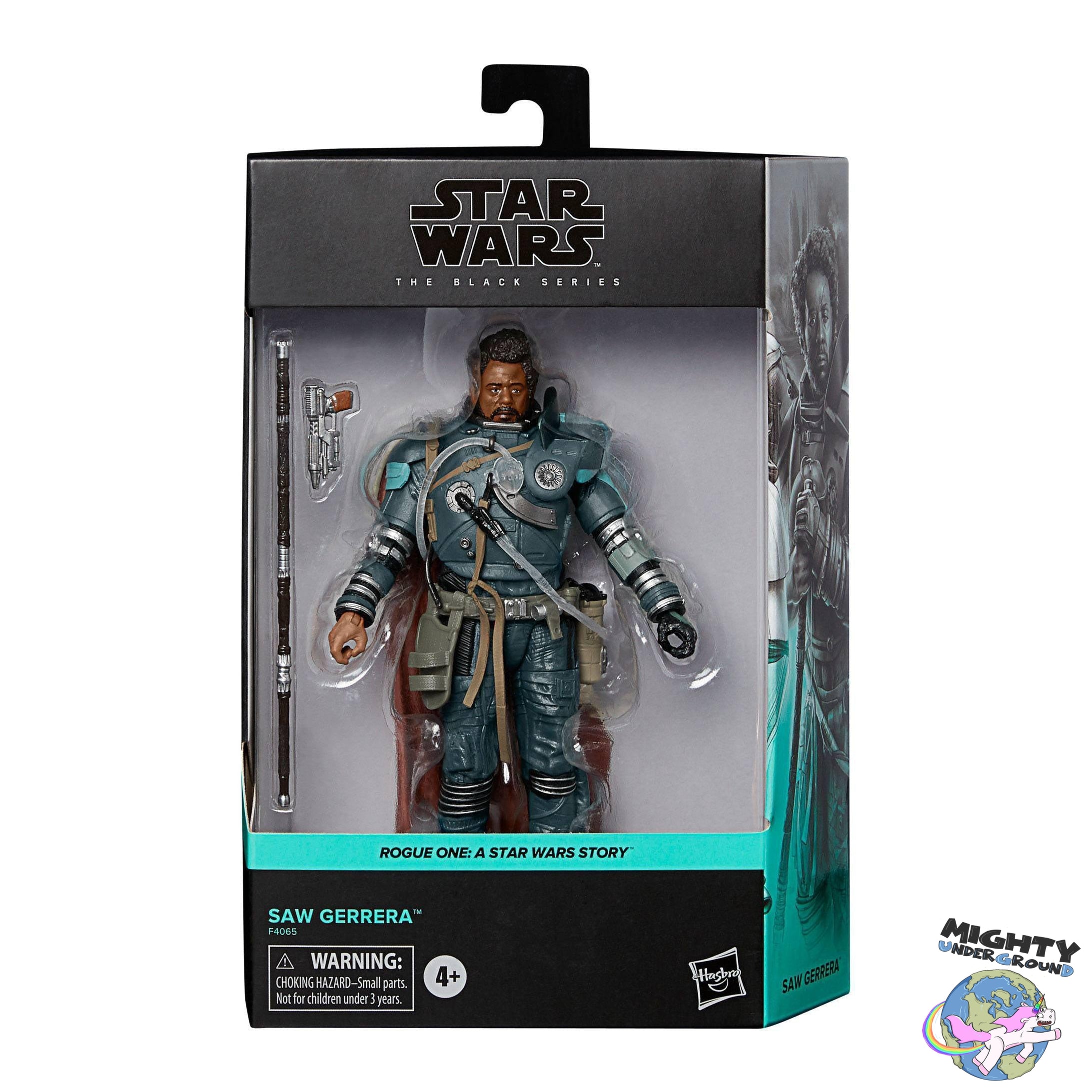 Star Wars Black Series: Saw Gerrera (Rogue One)-Actionfiguren-Hasbro-Mighty Underground