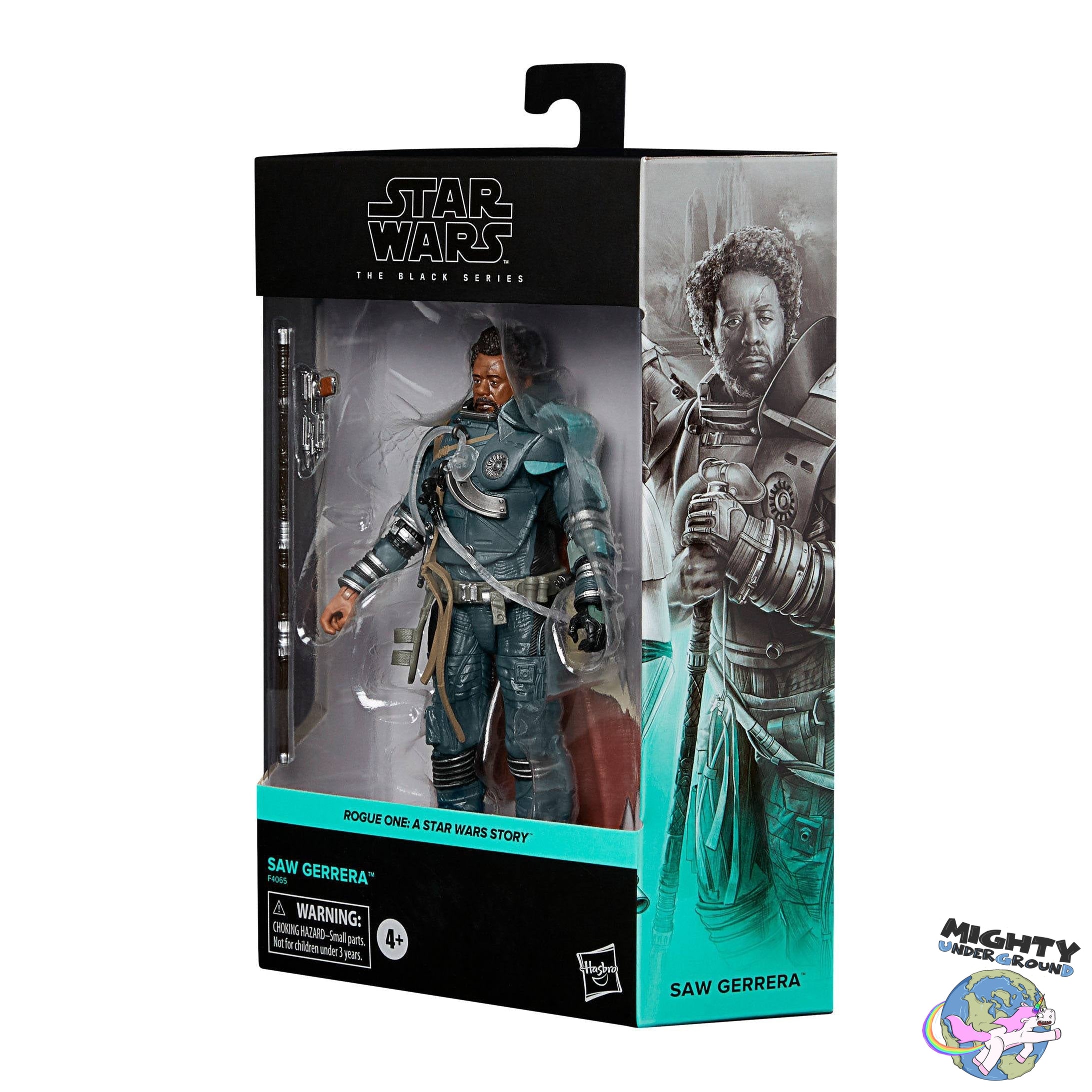 Star Wars Black Series: Saw Gerrera (Rogue One)-Actionfiguren-Hasbro-Mighty Underground