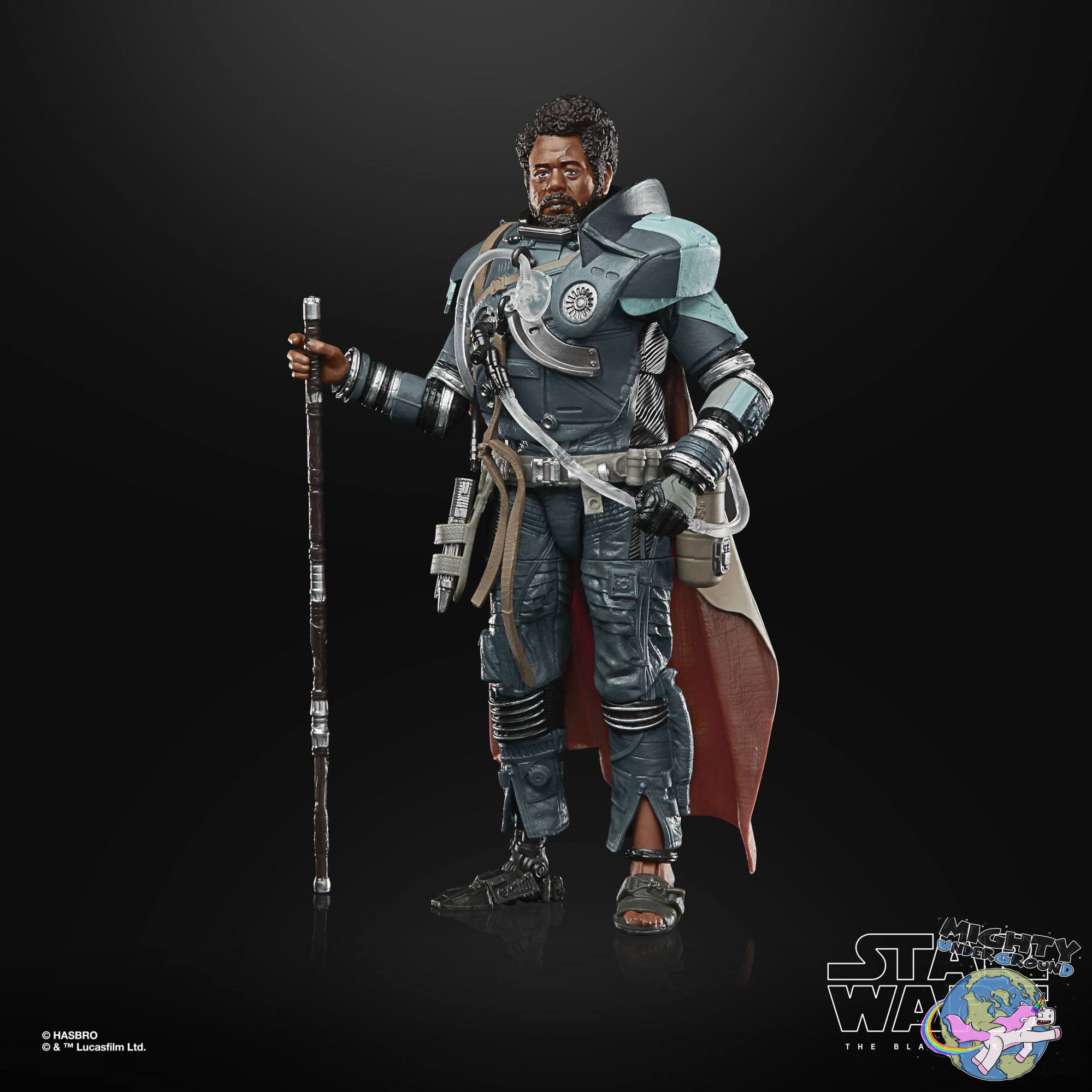 Star Wars Black Series: Saw Gerrera (Rogue One)-Actionfiguren-Hasbro-Mighty Underground