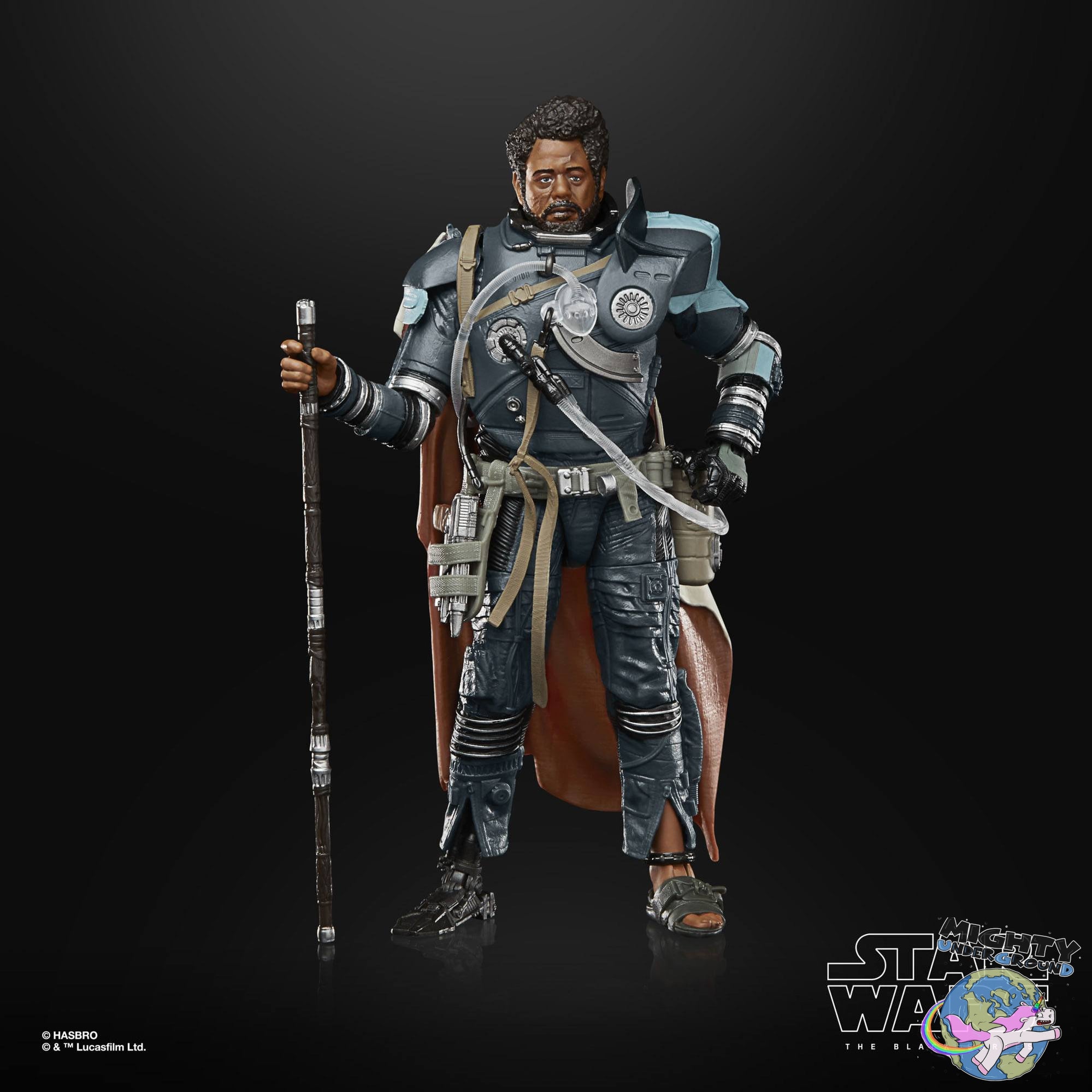 Star Wars Black Series: Saw Gerrera (Rogue One)-Actionfiguren-Hasbro-Mighty Underground