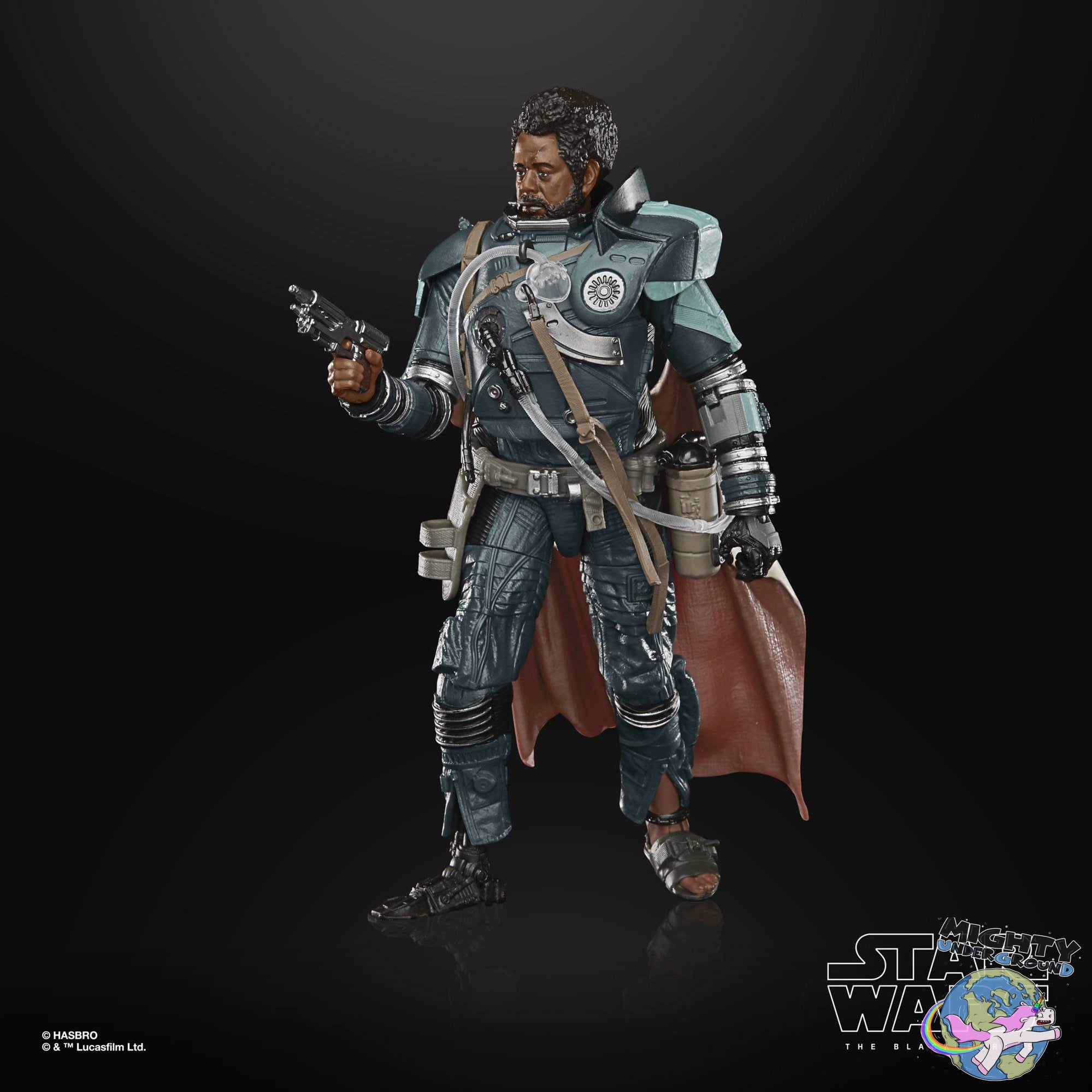 Star Wars Black Series: Saw Gerrera (Rogue One)-Actionfiguren-Hasbro-Mighty Underground