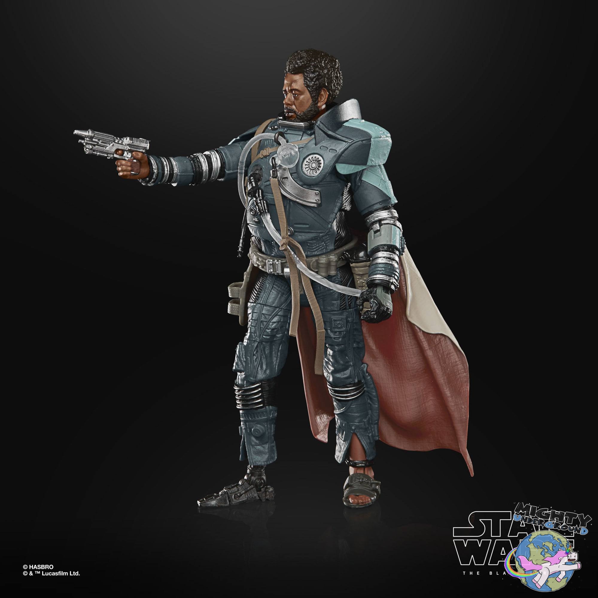 Star Wars Black Series: Saw Gerrera (Rogue One)-Actionfiguren-Hasbro-Mighty Underground