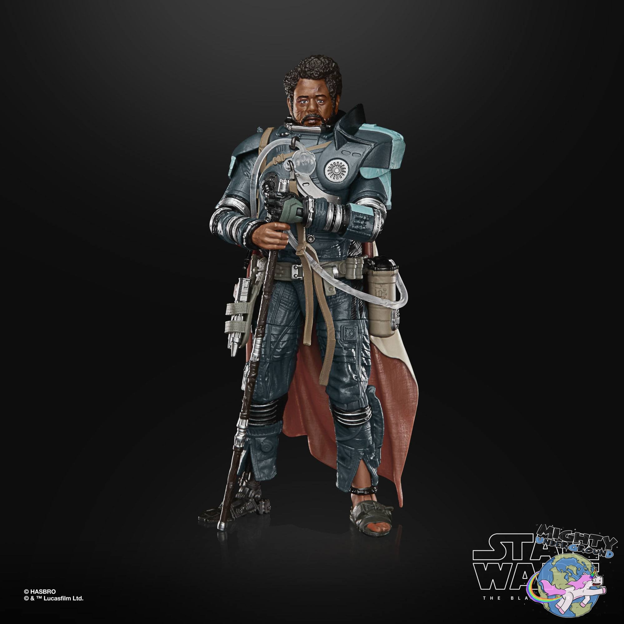 Star Wars Black Series: Saw Gerrera (Rogue One)-Actionfiguren-Hasbro-Mighty Underground