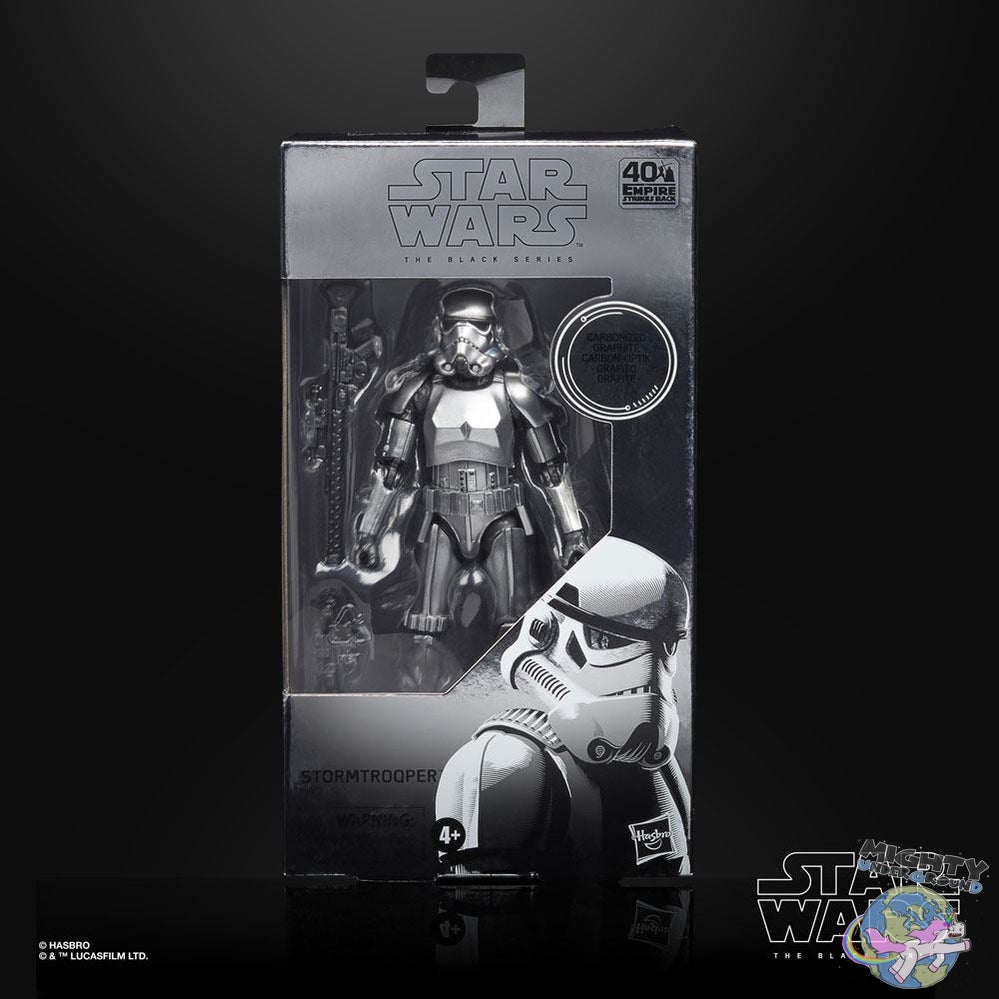 Star Wars Black Series: Stormtrooper (Carbonized)-Actionfiguren-Hasbro-mighty-underground