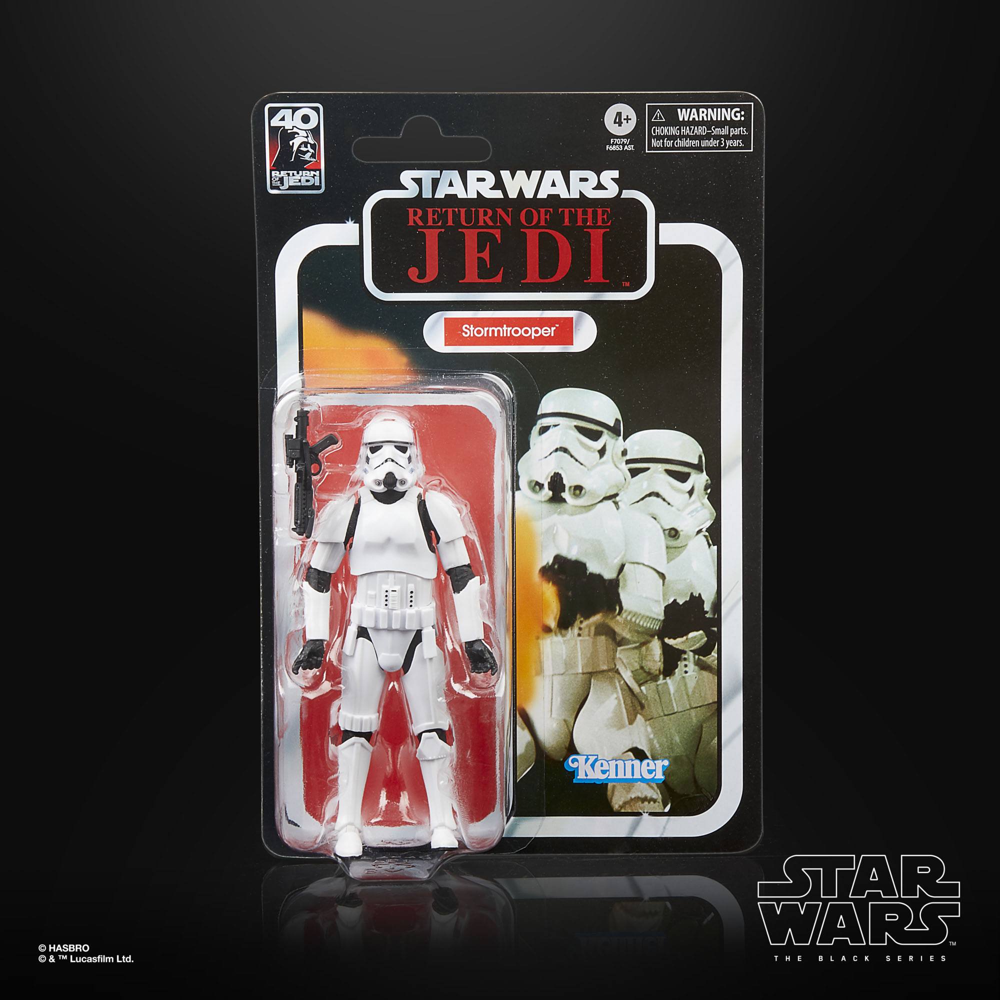 Star Wars Black Series: Stormtrooper (Ep VI, 40th Anniv.)-Actionfiguren-Hasbro-Mighty Underground