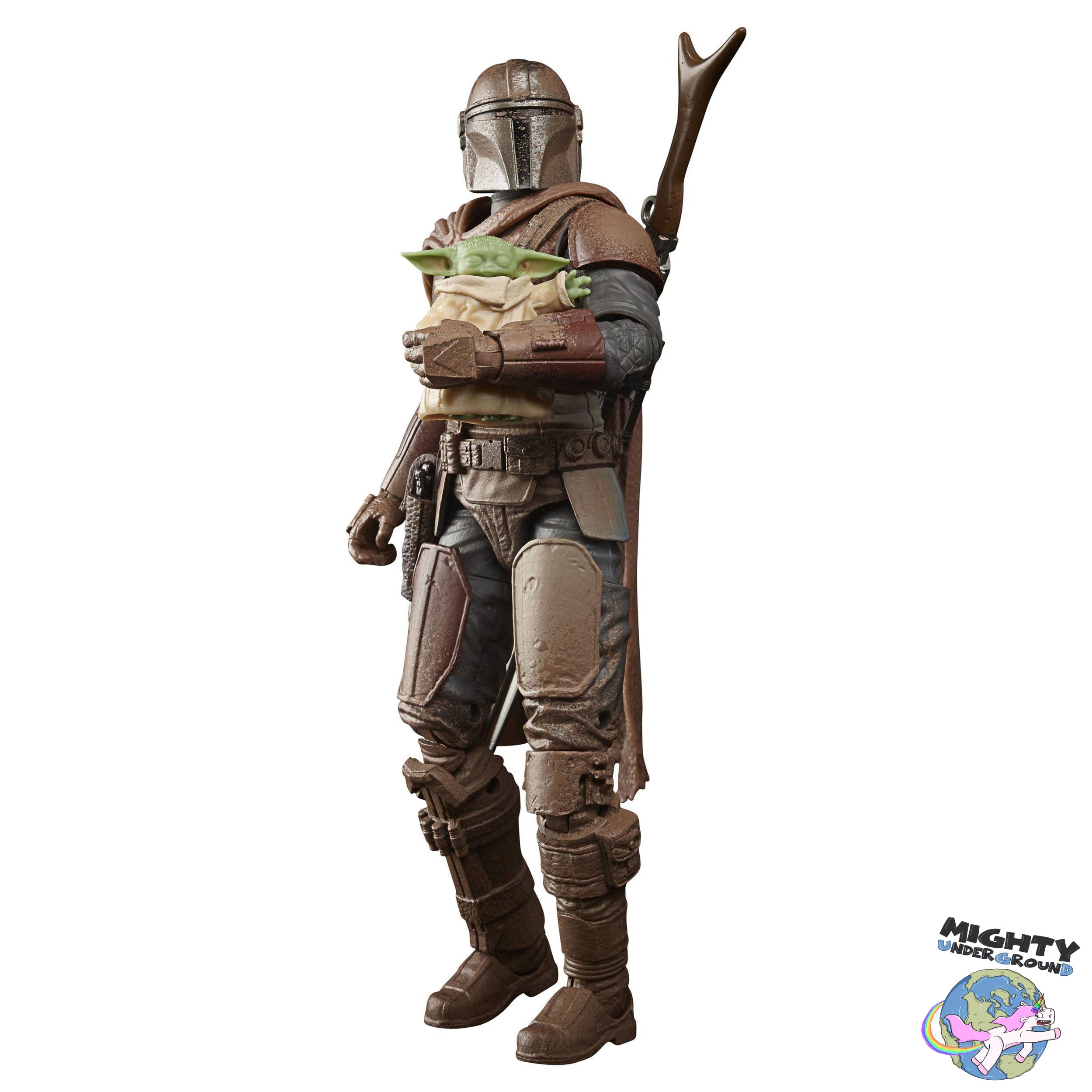 Star Wars Black Series: The Mandalorian & Grogu (Arvala-7)-Actionfiguren-Hasbro-Mighty Underground