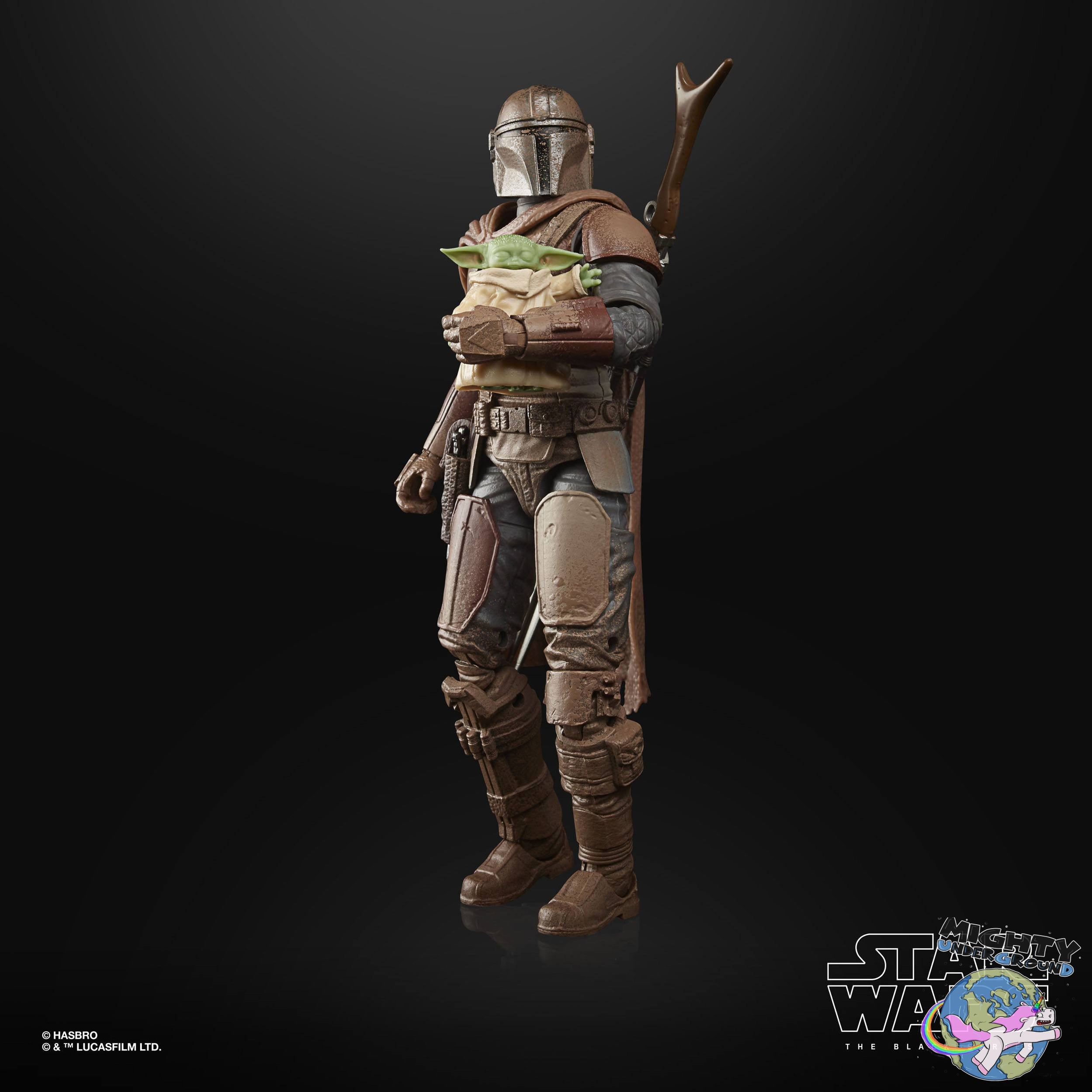 Star Wars Black Series: The Mandalorian & Grogu (Arvala-7)-Actionfiguren-Hasbro-Mighty Underground