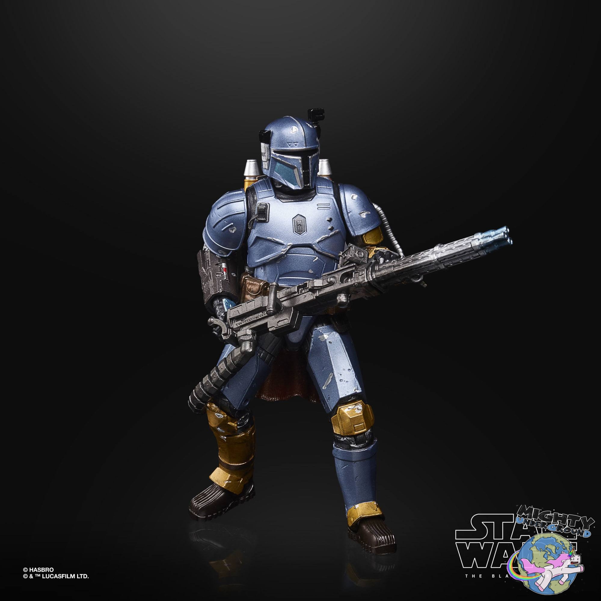 Star Wars Black Series: The Mandalorian - Paz Vizsla (Carbonized)-Actionfiguren-Hasbro-Mighty Underground