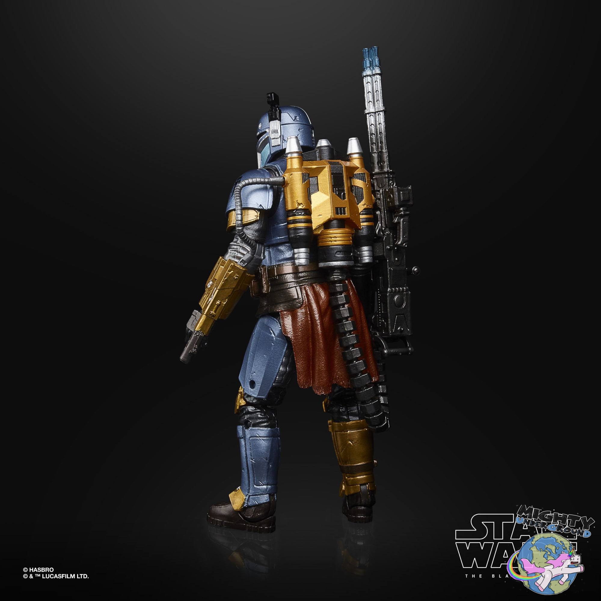 Star Wars Black Series: The Mandalorian - Paz Vizsla (Carbonized)-Actionfiguren-Hasbro-Mighty Underground