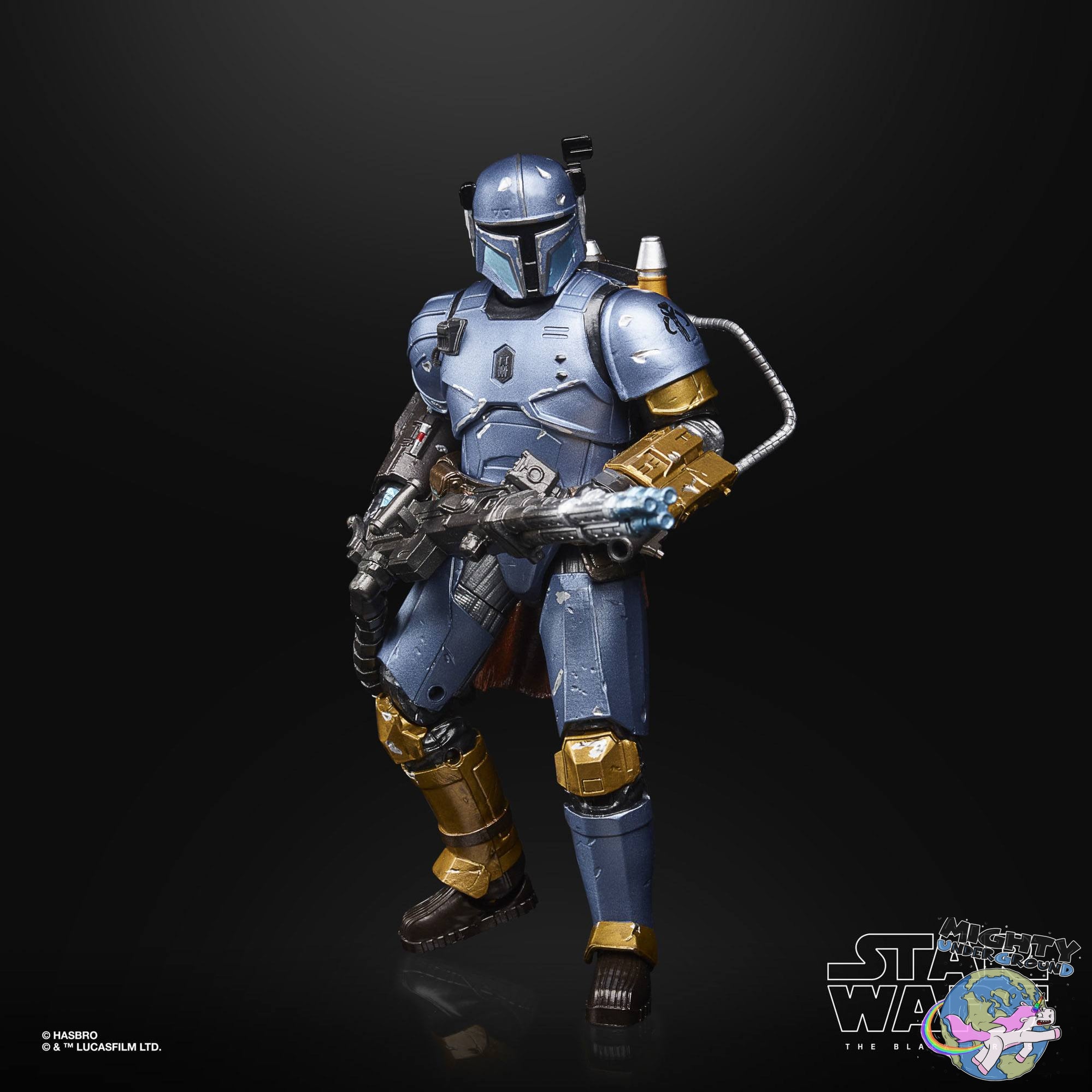 Star Wars Black Series: The Mandalorian - Paz Vizsla (Carbonized)-Actionfiguren-Hasbro-Mighty Underground