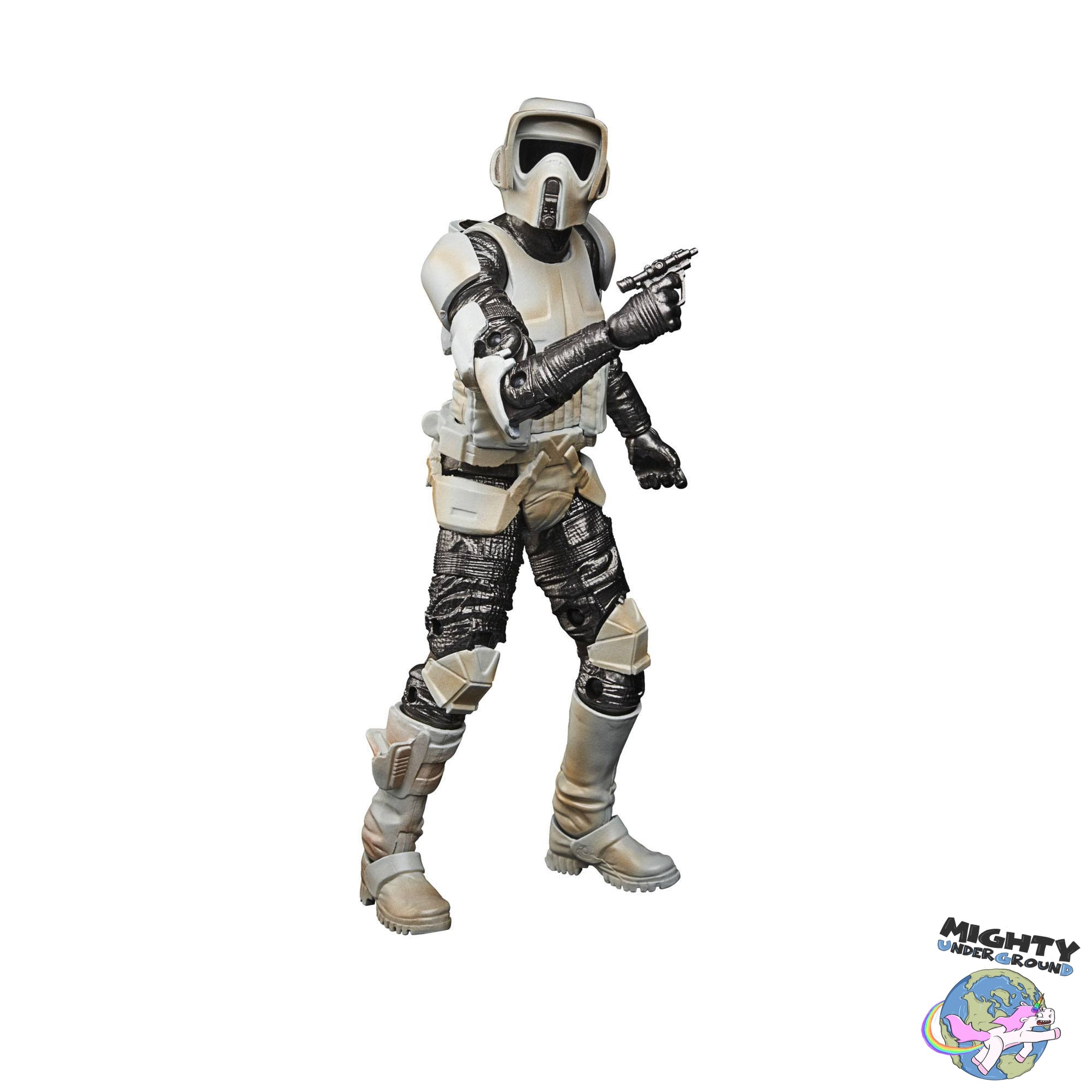 Star Wars Black Series: The Mandalorian - Scout Trooper (Carbonized)-Actionfiguren-Hasbro-Mighty Underground