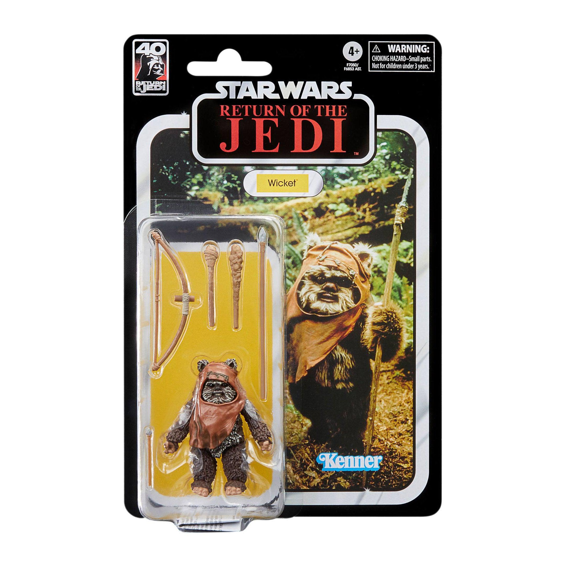 Star Wars Black Series: Wicket (Ep VI; 40th Anniversary)-Actionfiguren-Hasbro-Mighty Underground