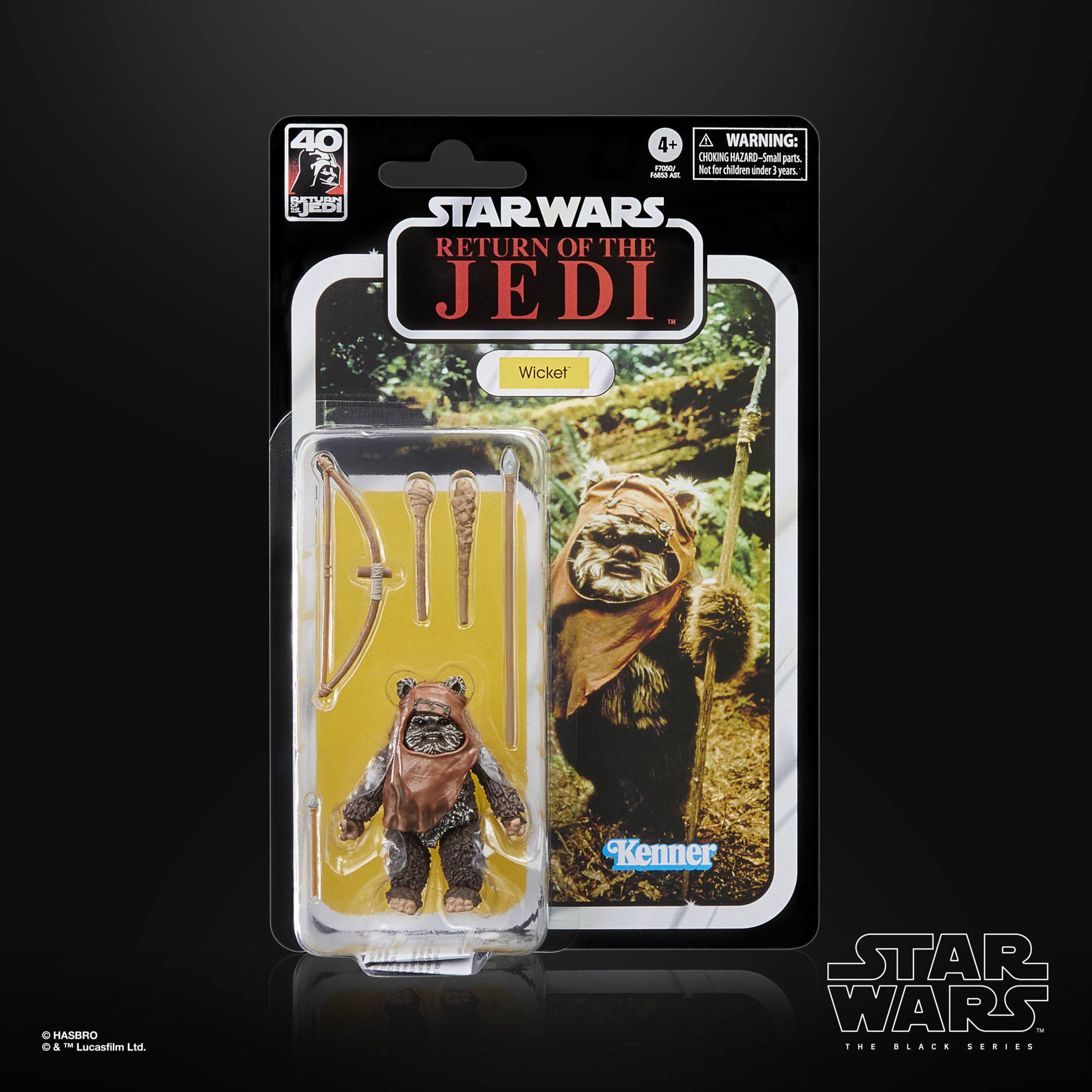 Star Wars Black Series: Wicket (Ep VI; 40th Anniversary)-Actionfiguren-Hasbro-Mighty Underground