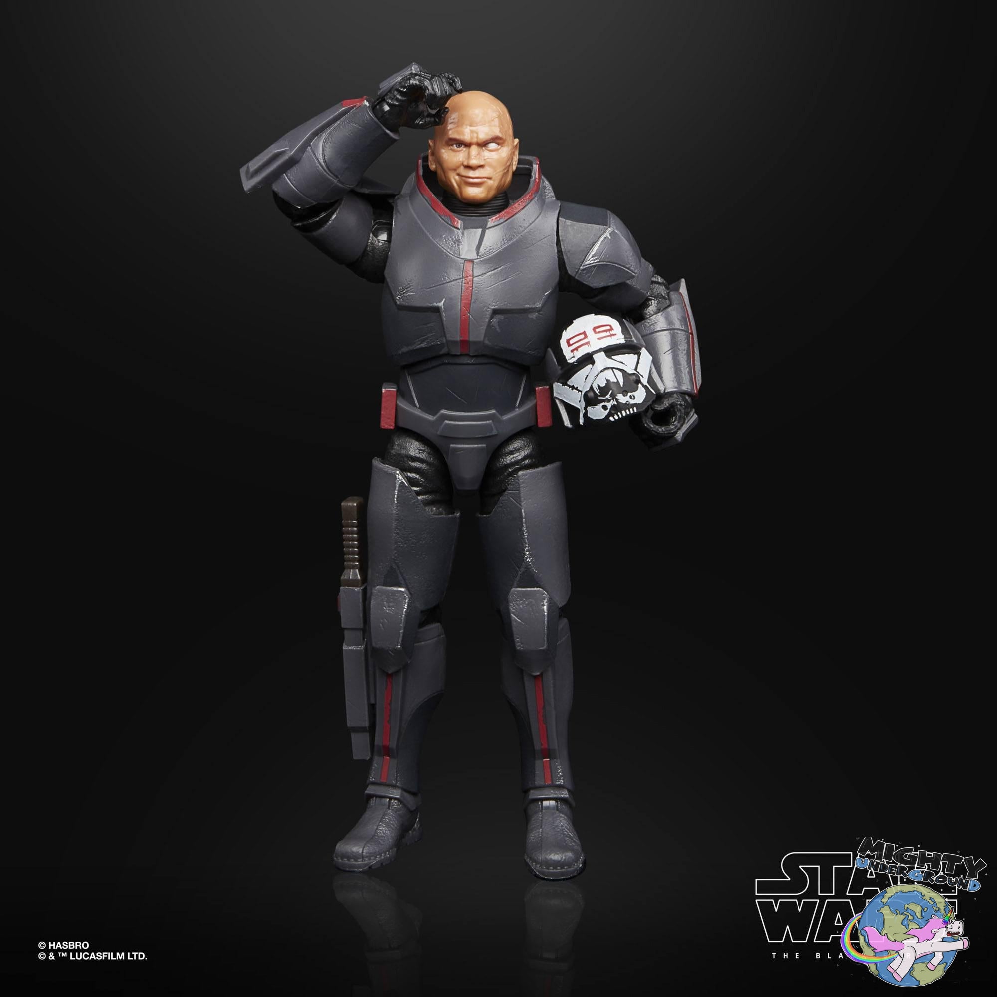 Star Wars Black Bad Batch Wrecker (The Clone Wars) VORBESTELLUNG!-Actionfiguren-Hasbro-Mighty Underground