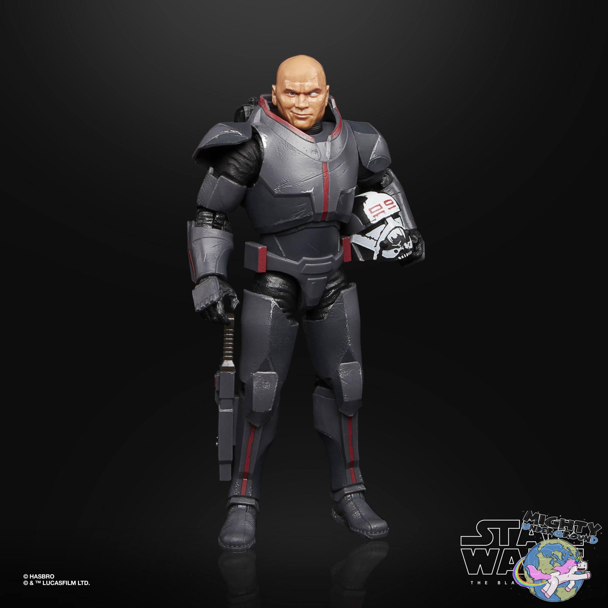 Star Wars Black Bad Batch Wrecker (The Clone Wars) VORBESTELLUNG!-Actionfiguren-Hasbro-Mighty Underground