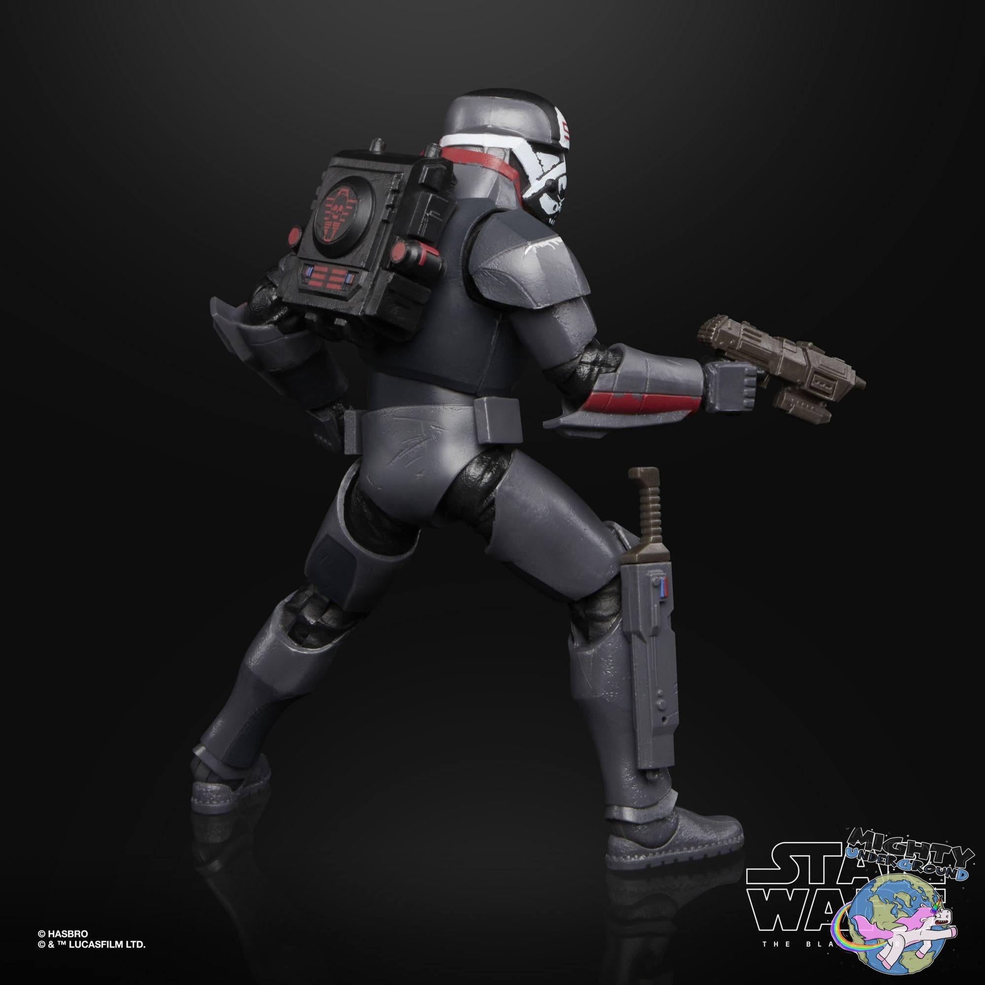 Star Wars Black Bad Batch Wrecker (The Clone Wars) VORBESTELLUNG!-Actionfiguren-Hasbro-Mighty Underground