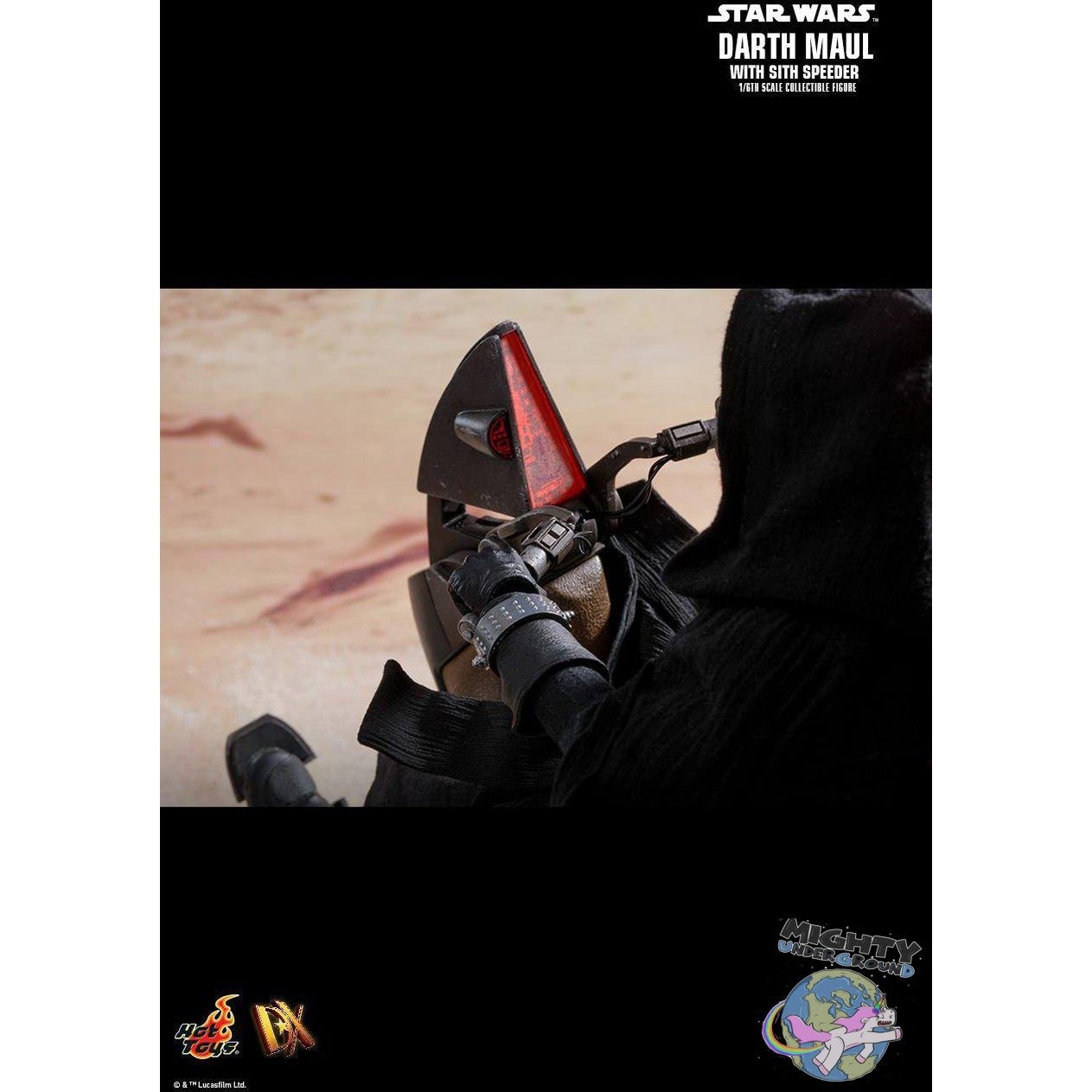 Star Wars: Darth Maul with Sith Speeder (EP 1) 1/6-Actionfiguren-Hot Toys-Mighty Underground