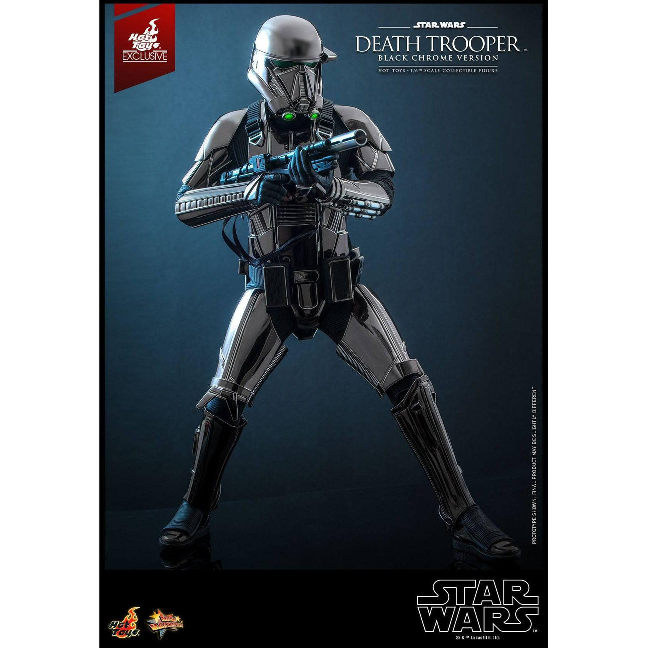 Star Wars: Death Trooper (Black Chrome 2022 Convention Exclusive) 1/6-Actionfiguren-Hot Toys-Mighty Underground