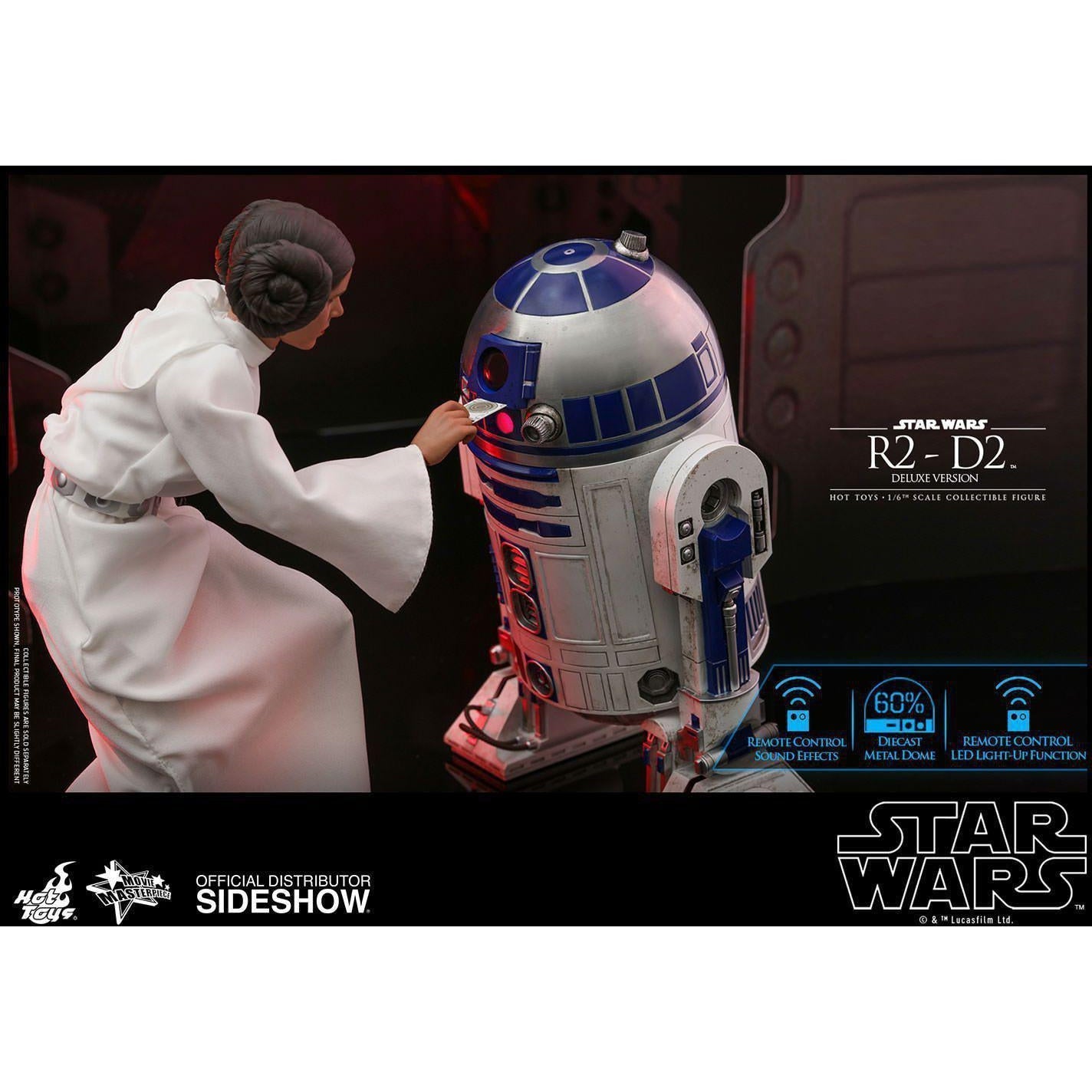 Star Wars: Deluxe R2-D2 1/6-Actionfiguren-Hot Toys-Mighty Underground